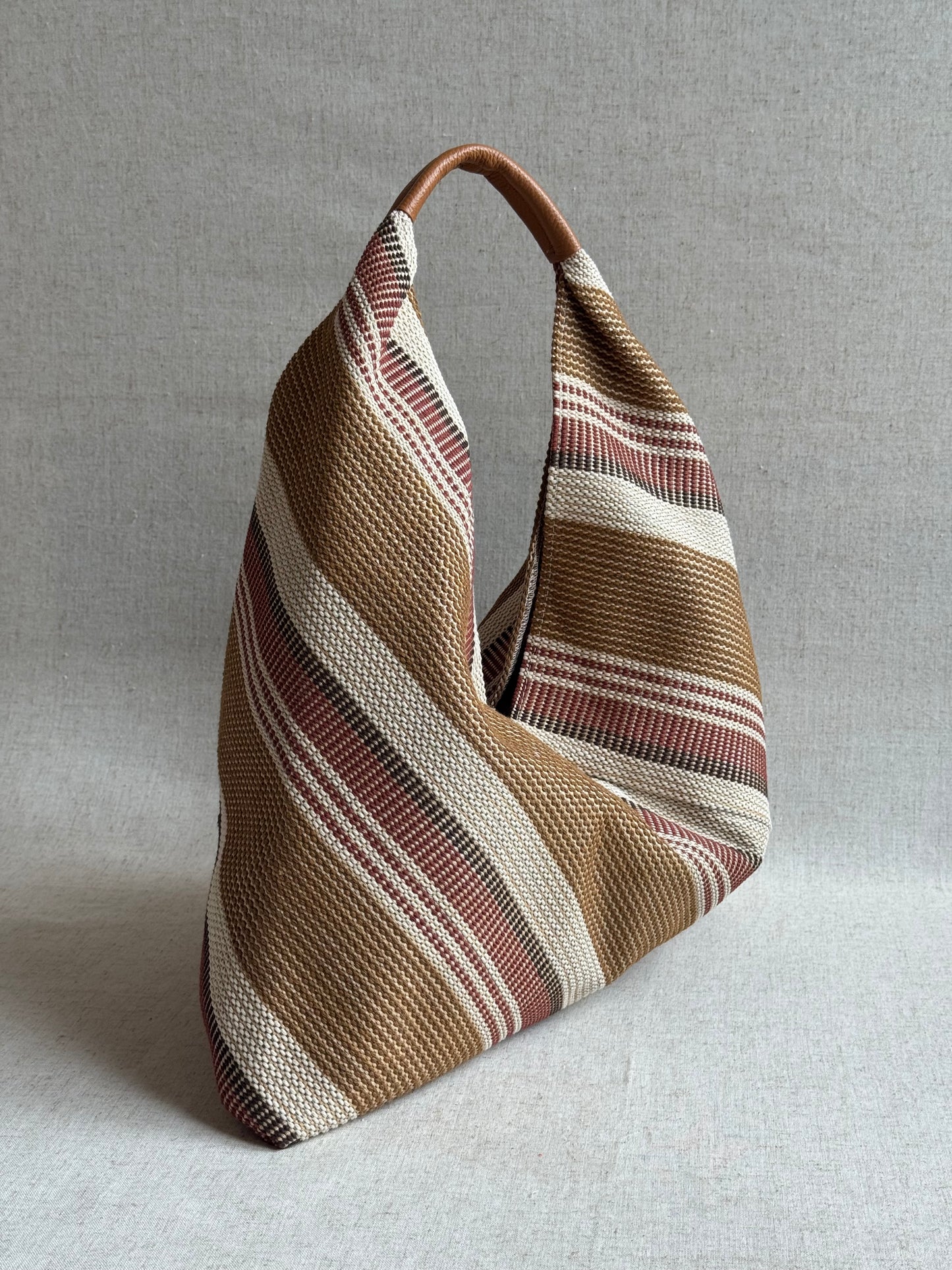 Maxi borsa a spalla Melissa - rafia