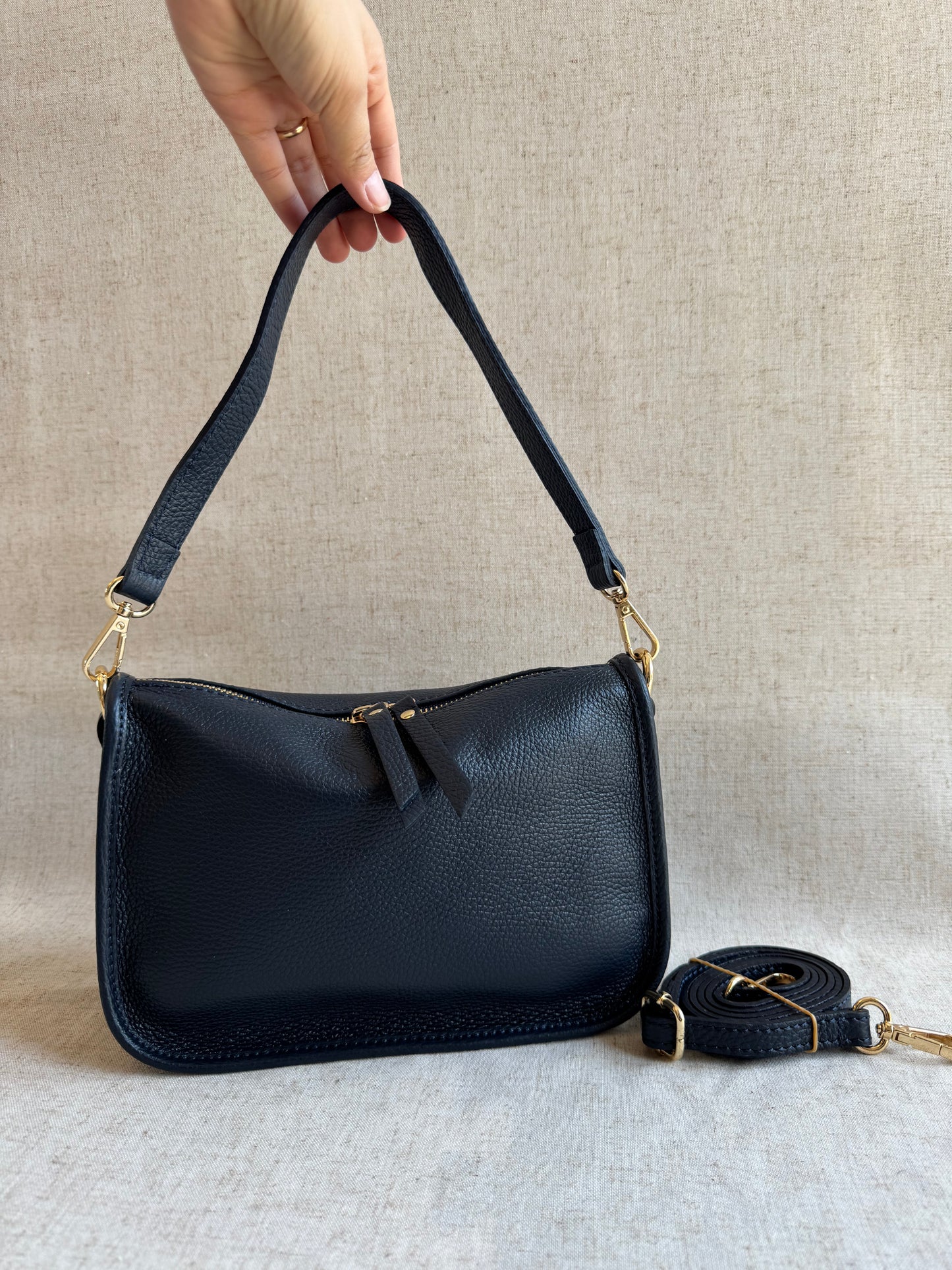 Borsa a spalla Ginevra - con tracolla lunga