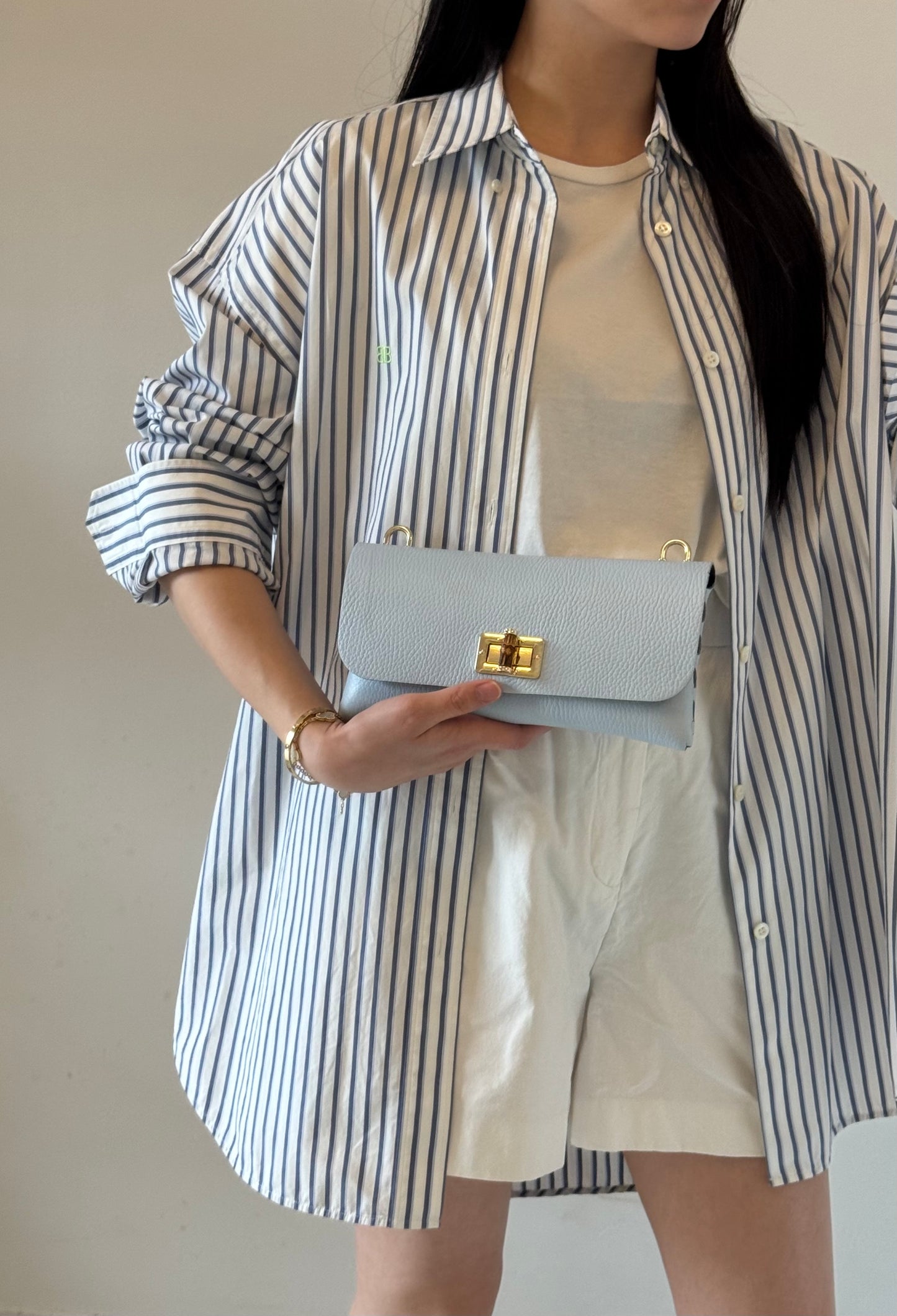 Pochette Alina - con tracolla in catena