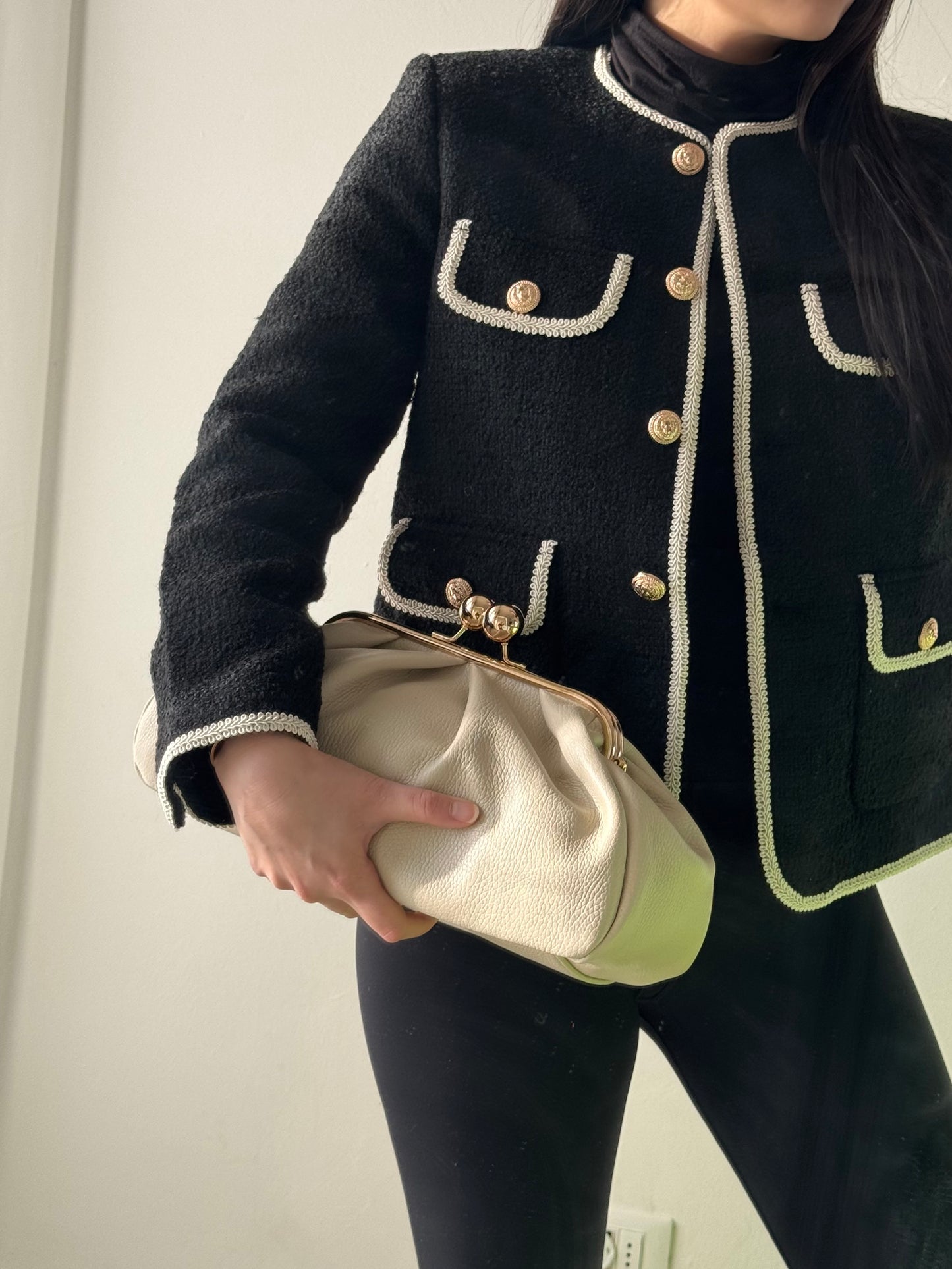 Borsa Raffy - misura piccola, con tracolla lunga