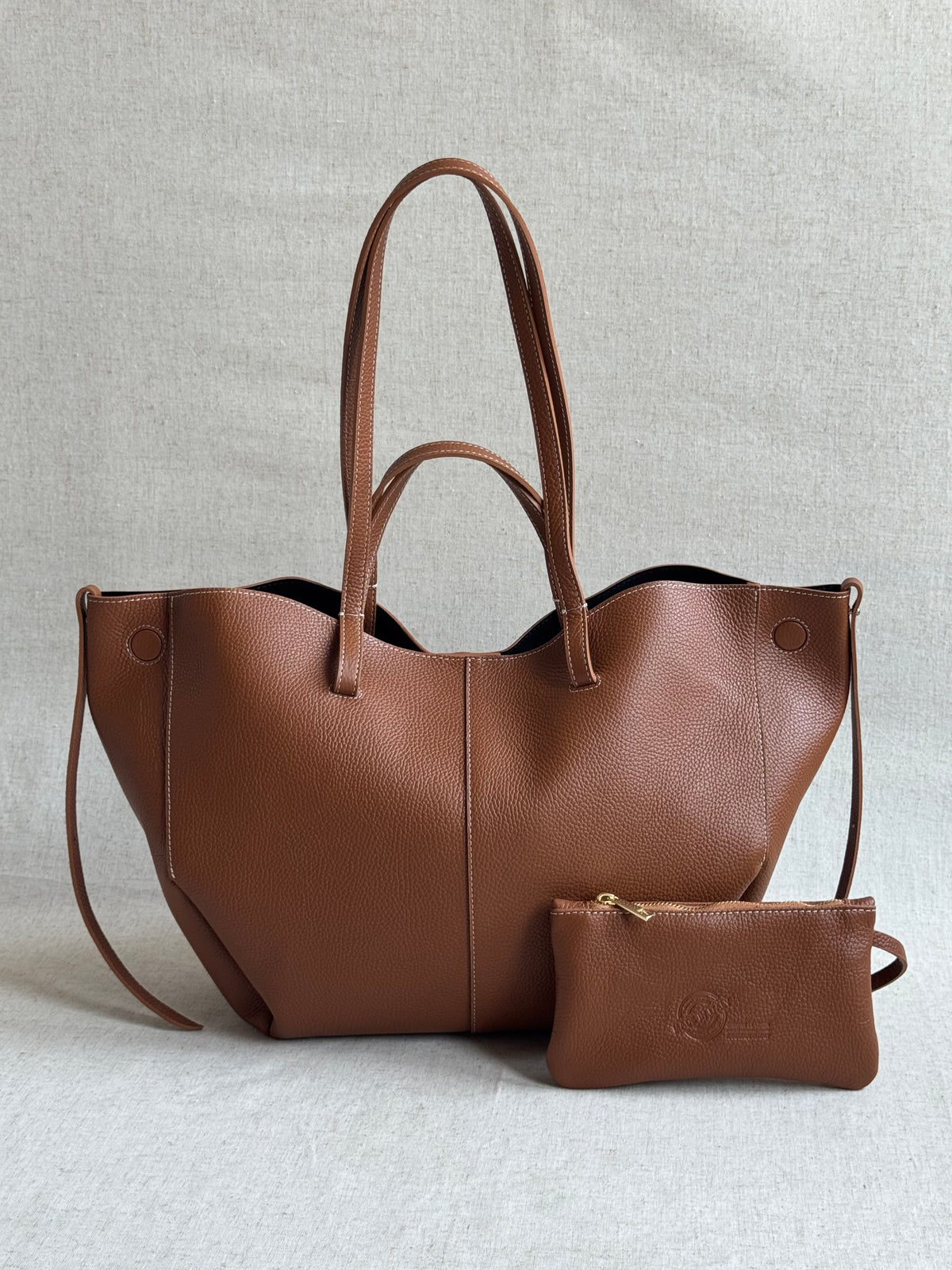 Borsa a spalla Sofia - misura grande, con pochette