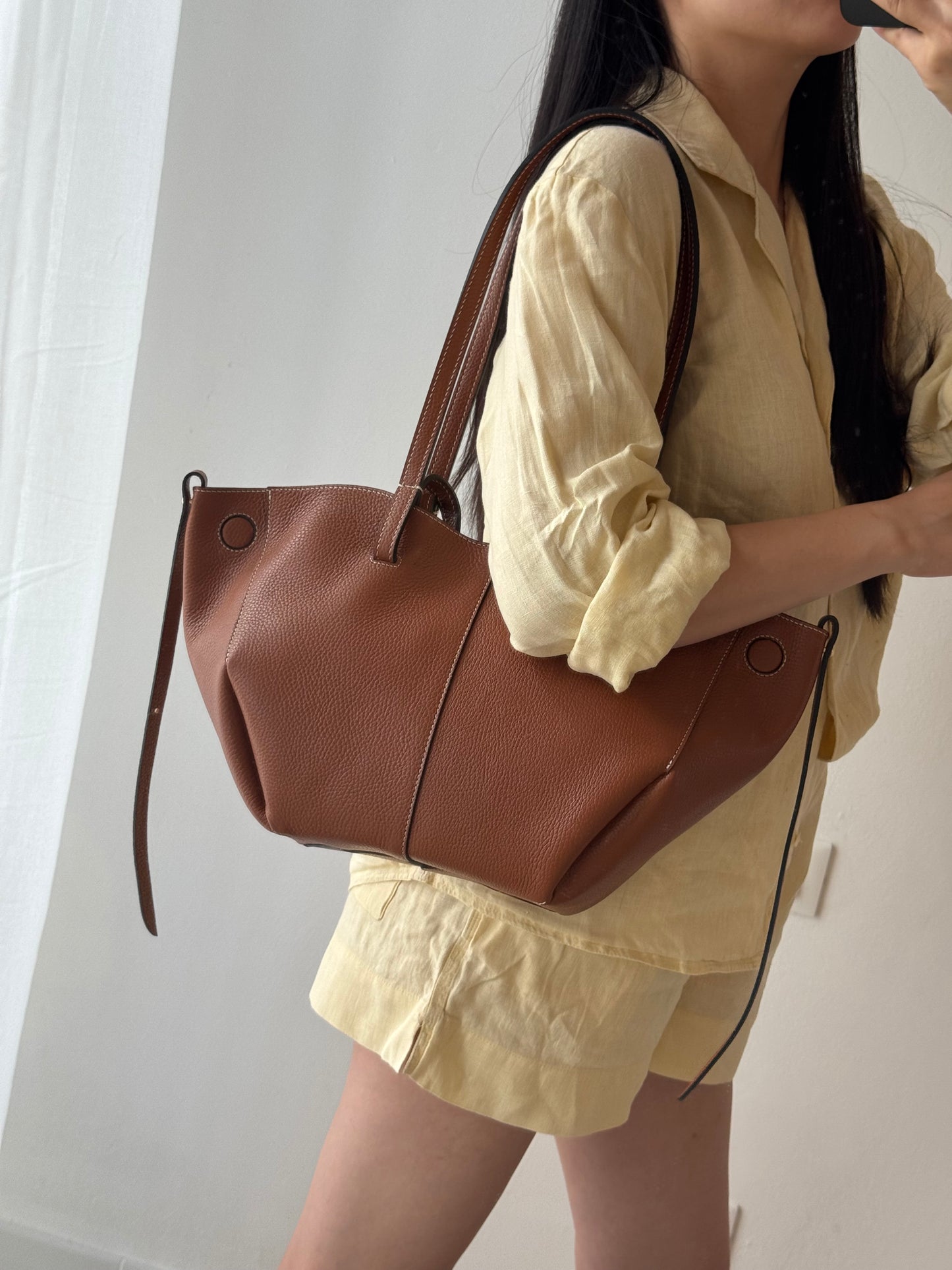 Borsa a spalla Sofia - misura piccola, con pochette