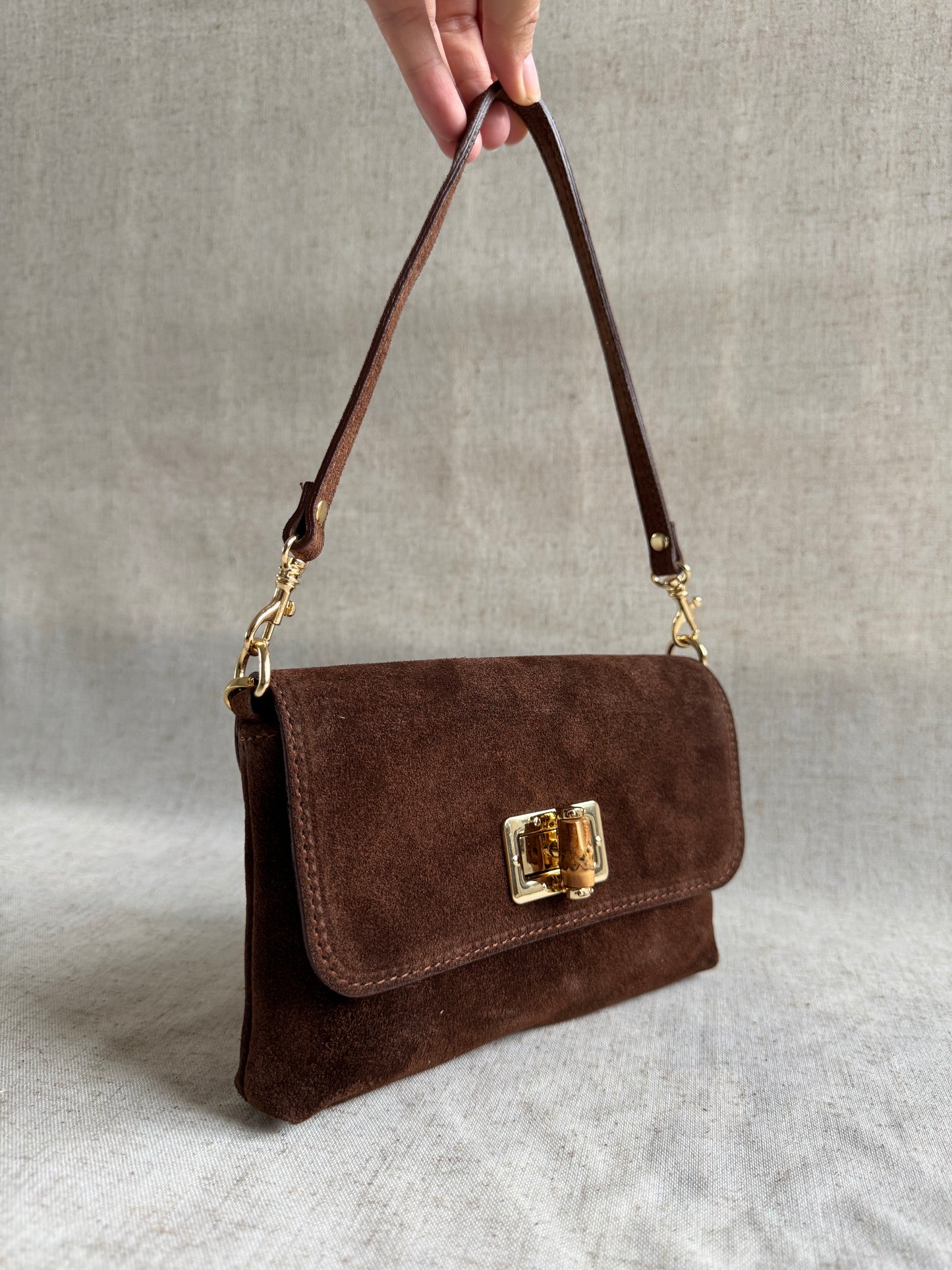 Borsa a spalla Eva - con tracolla lunga