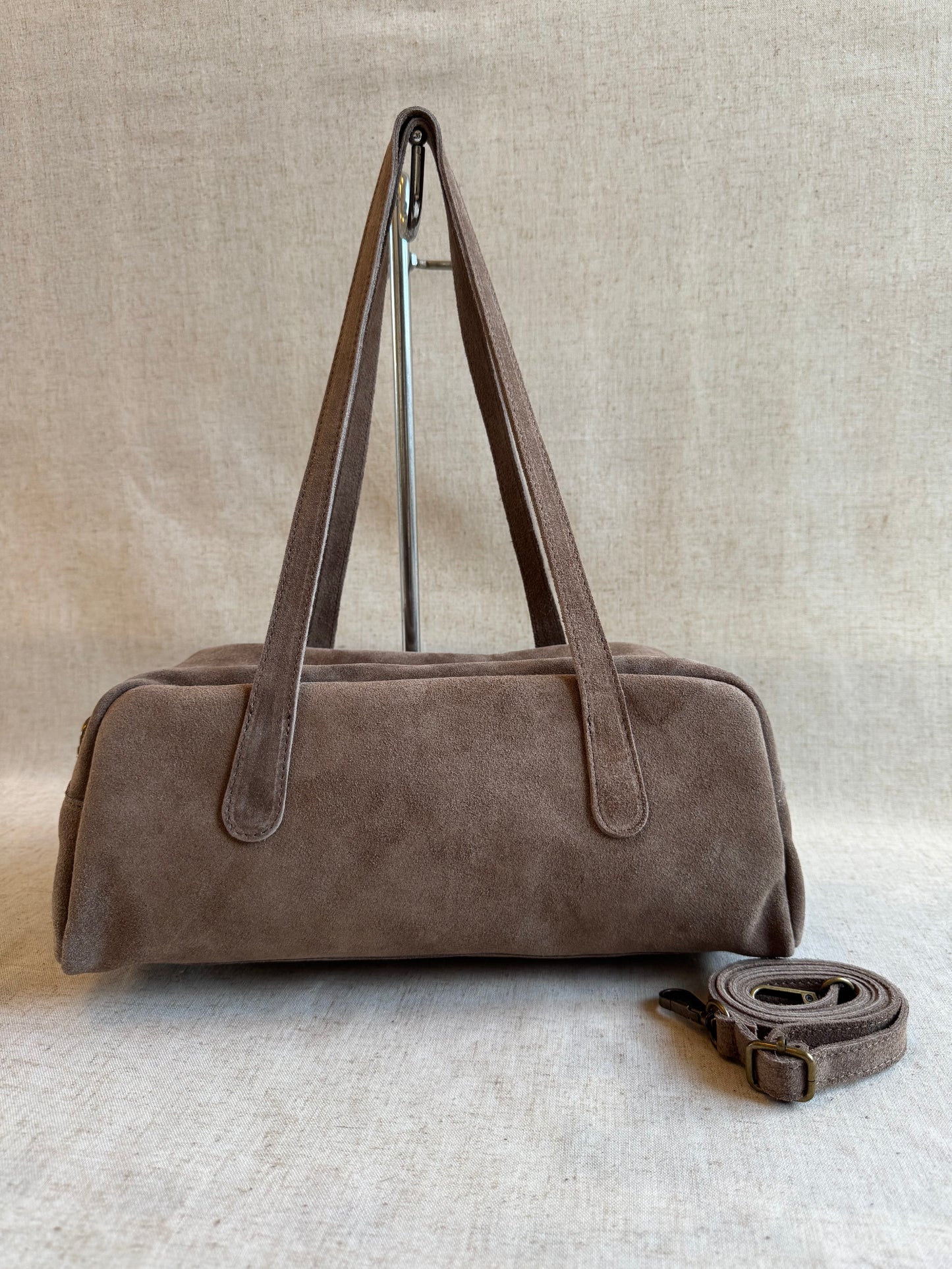Borsa a spalla Oxford - con tracolla lunga