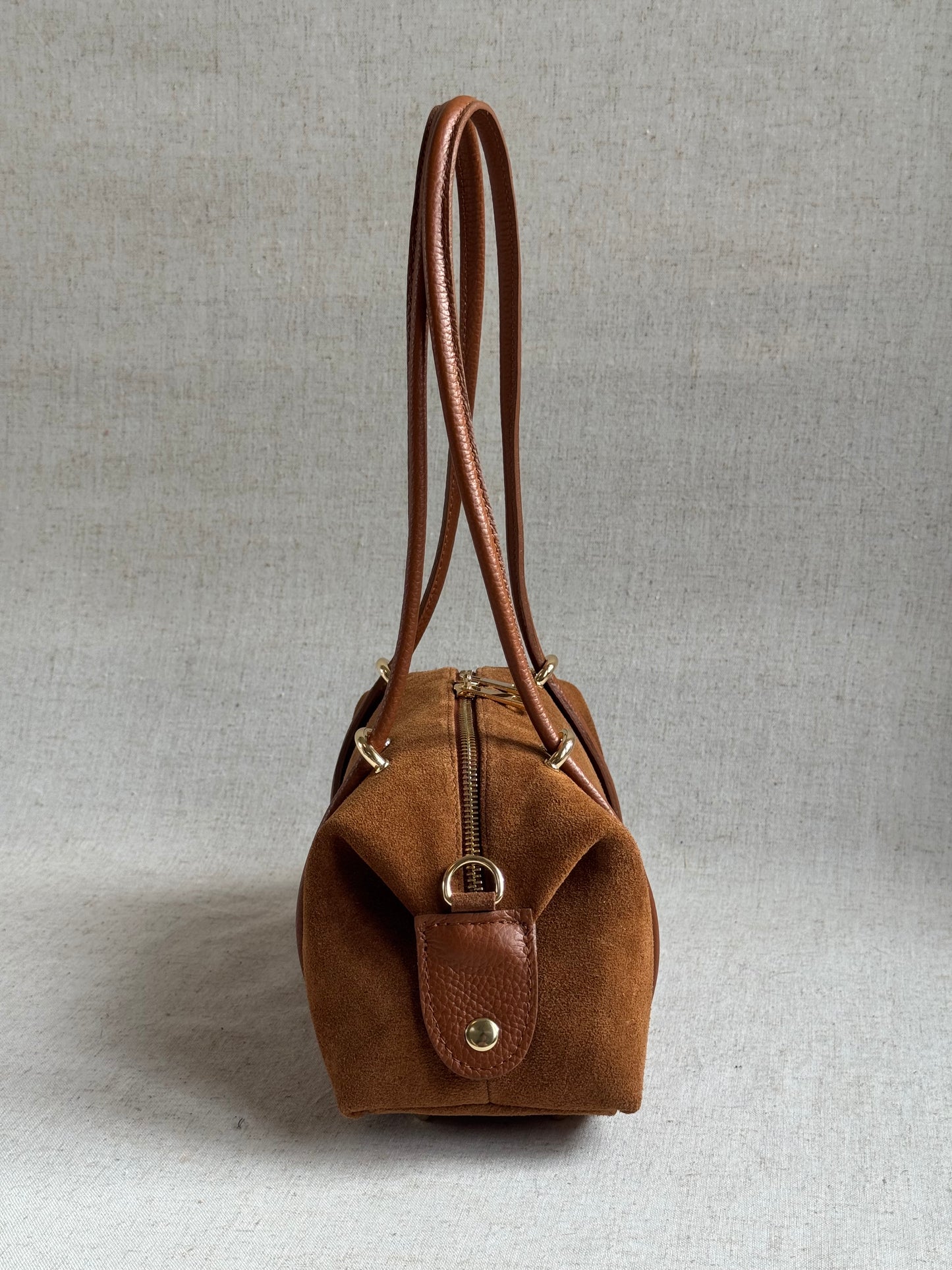 Borsa Roma - camoscio, con tracolla lunga
