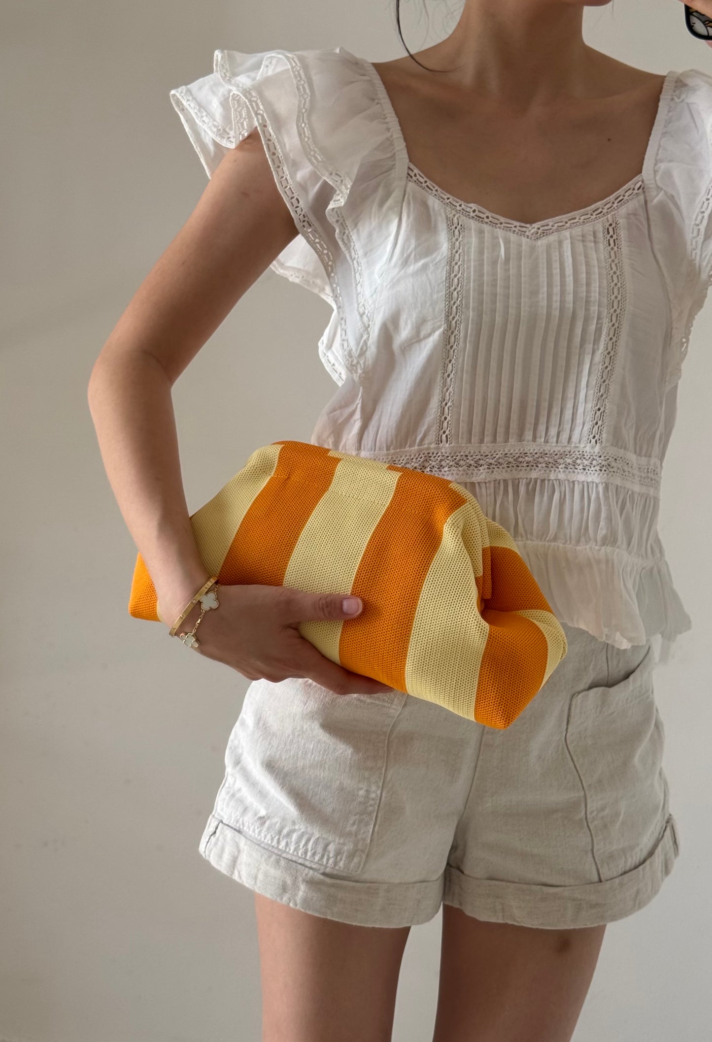 pochette Sicilia - con tracolla in catena