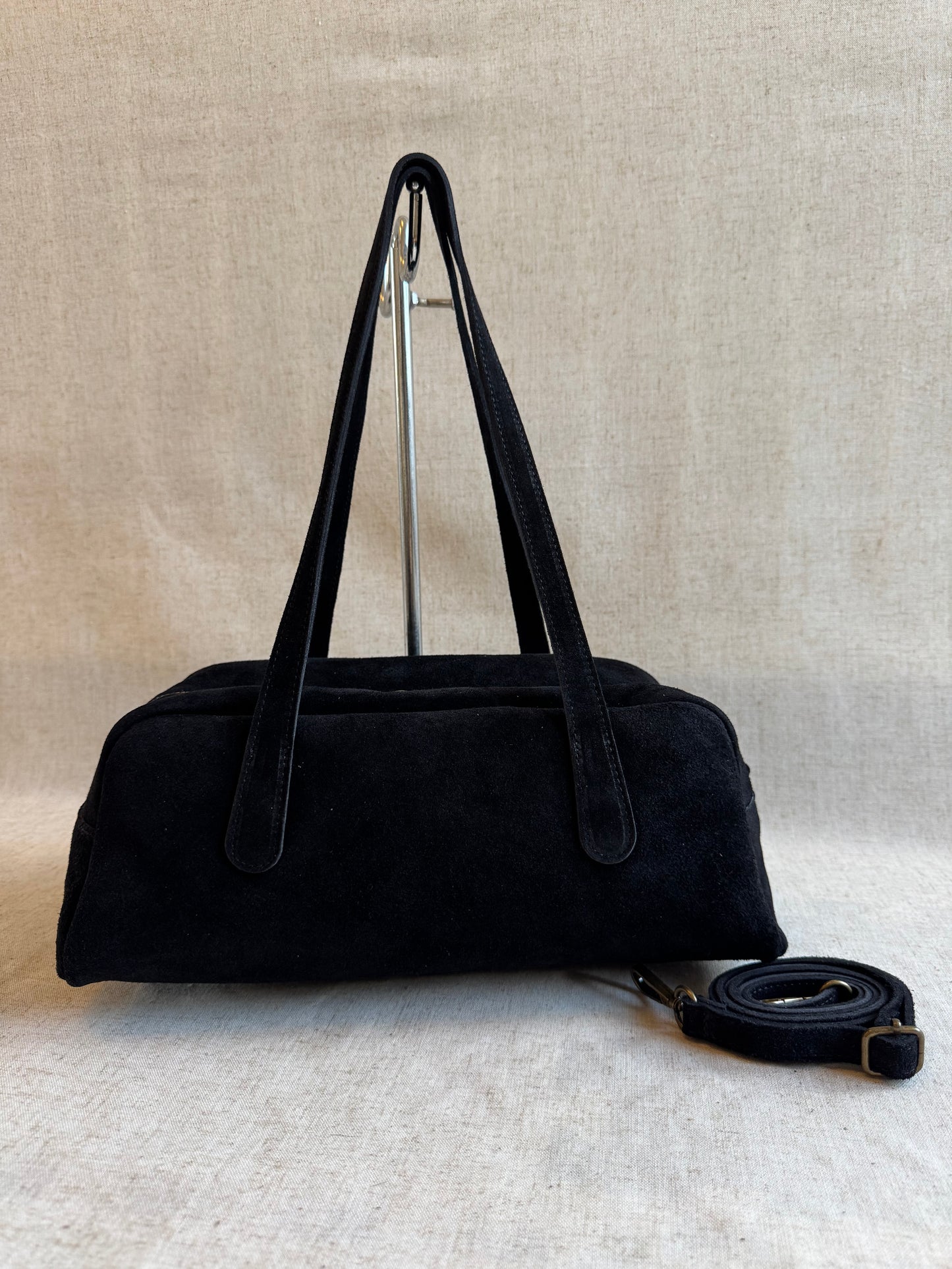 Borsa a spalla Oxford - con tracolla lunga