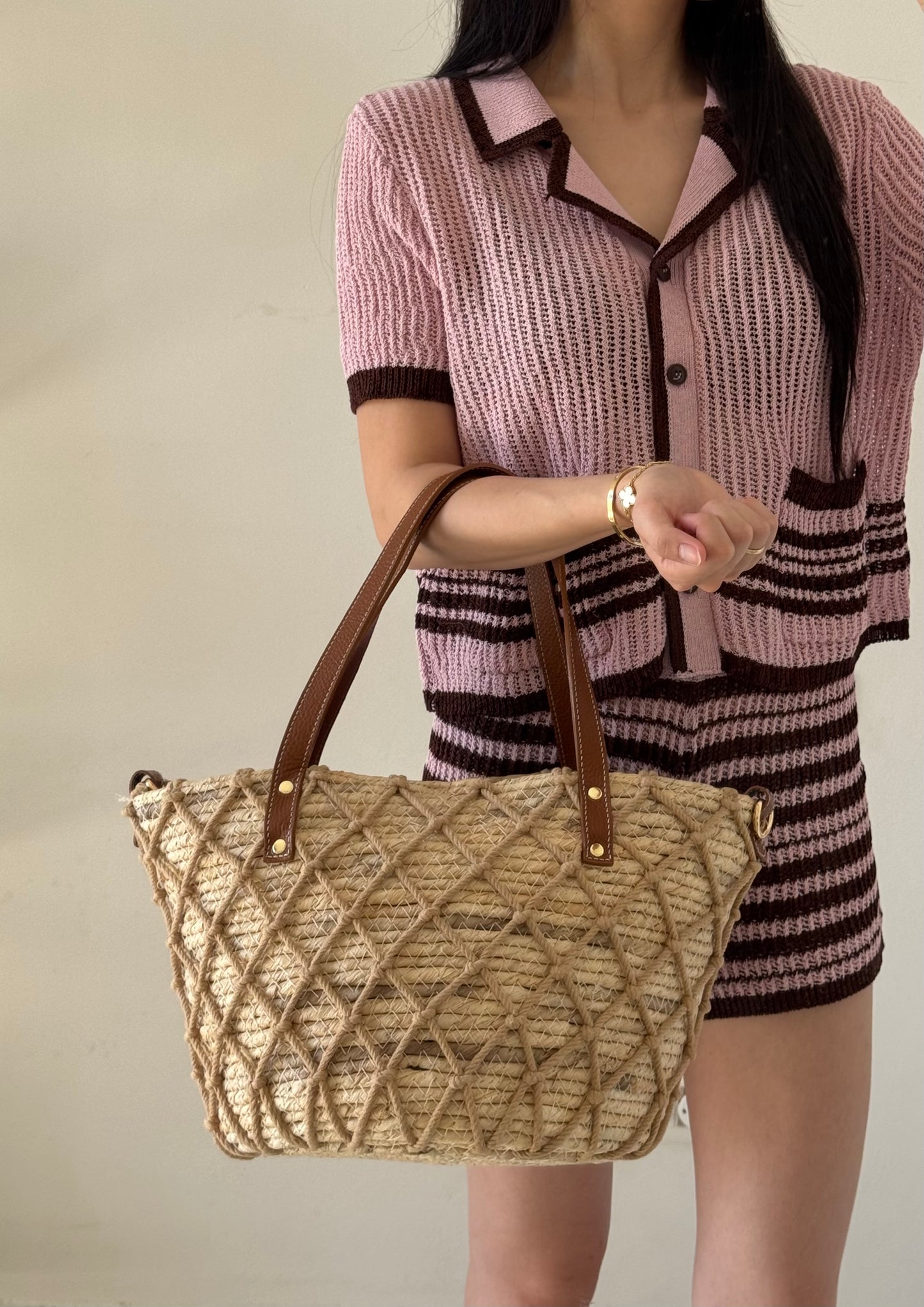 Borsa Basket - compresa di tracolla lunga