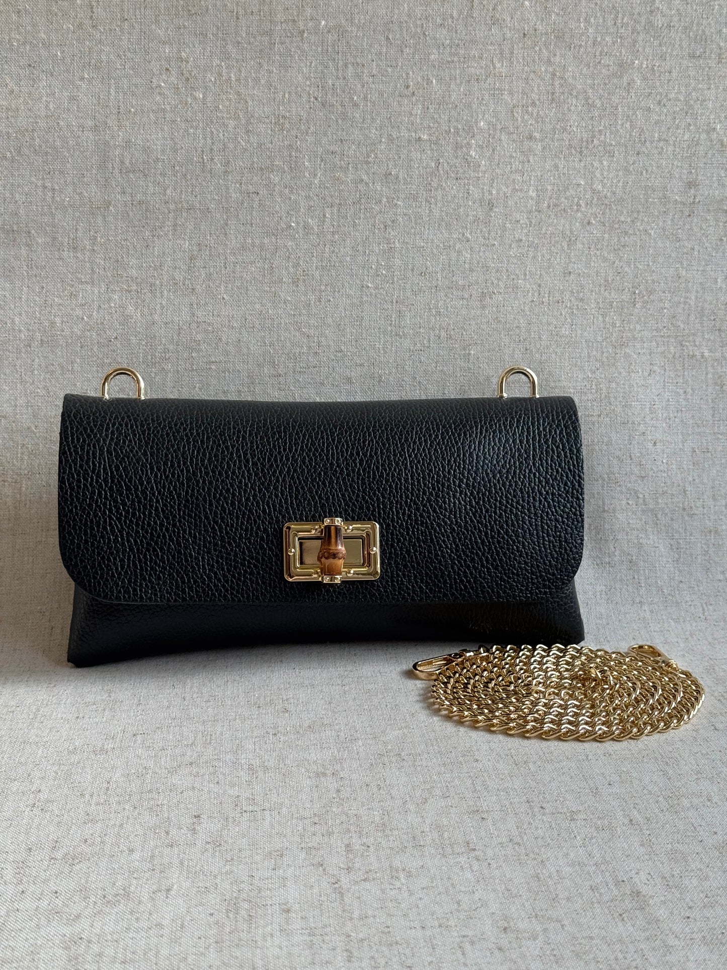 Pochette Alina - con tracolla in catena