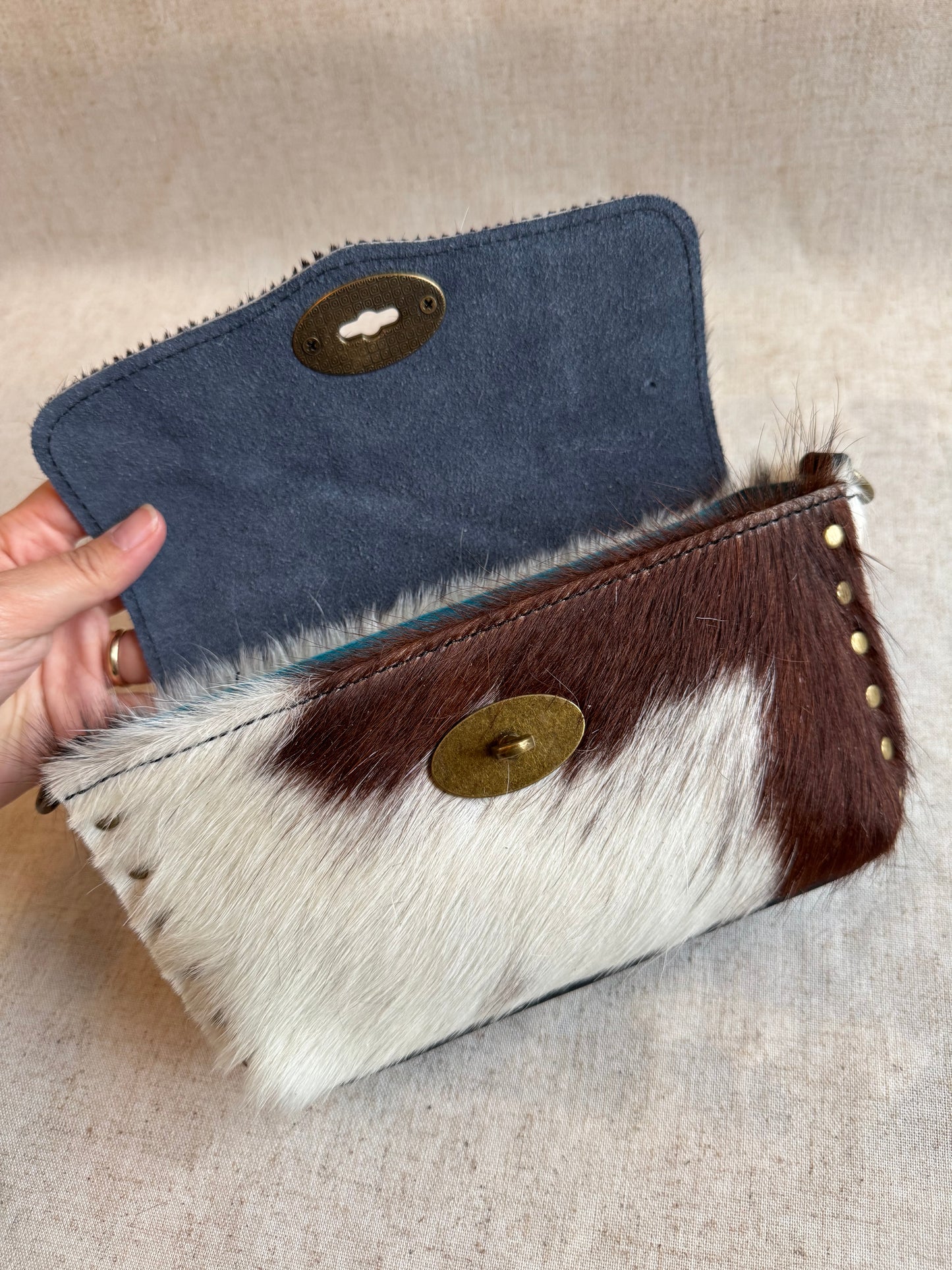 Borsa Mia - cavallino, con tracolla lunga