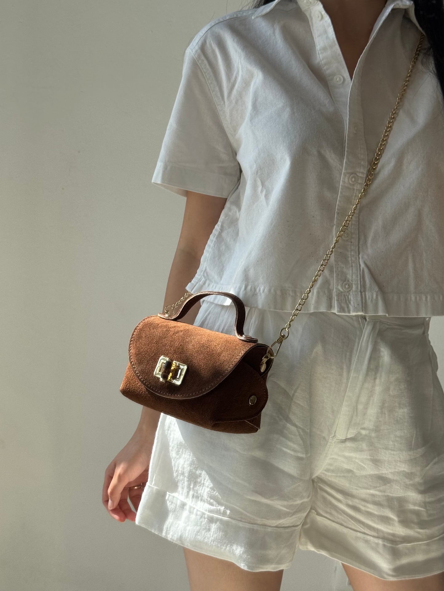 Borsa a mano Lily - con tracolla in catena