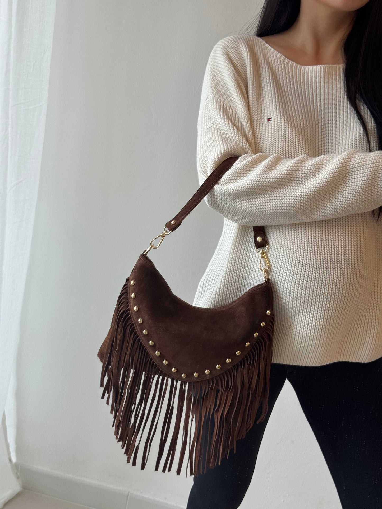 Borsa a spalla Jennifer - con tracolla lunga
