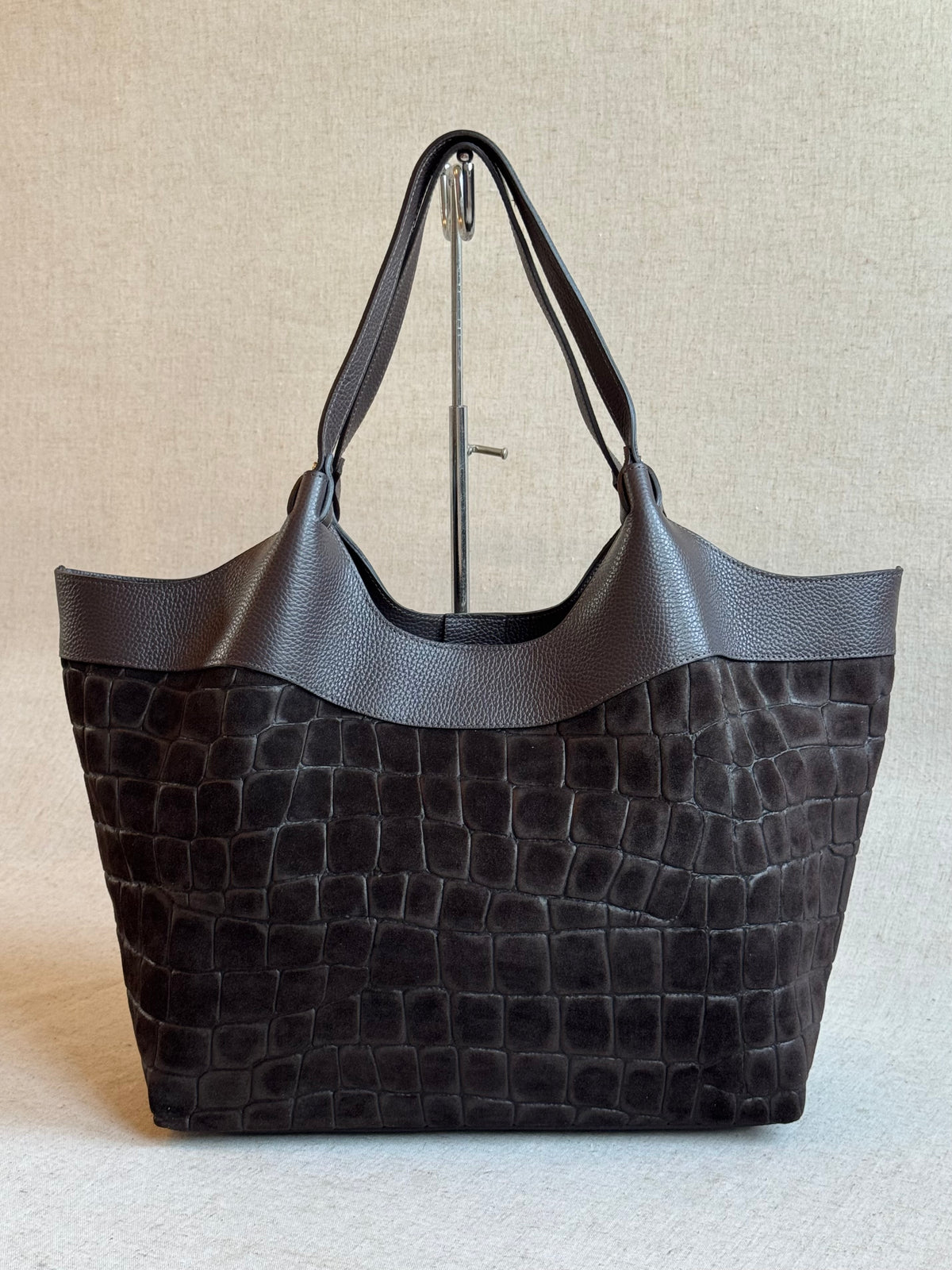 Borsa Roxy - stampa coccodrillo