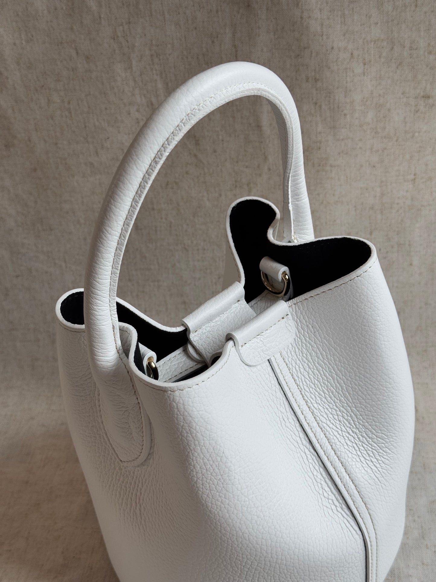 Borsa secchiello Veronica - con tracolla lunga