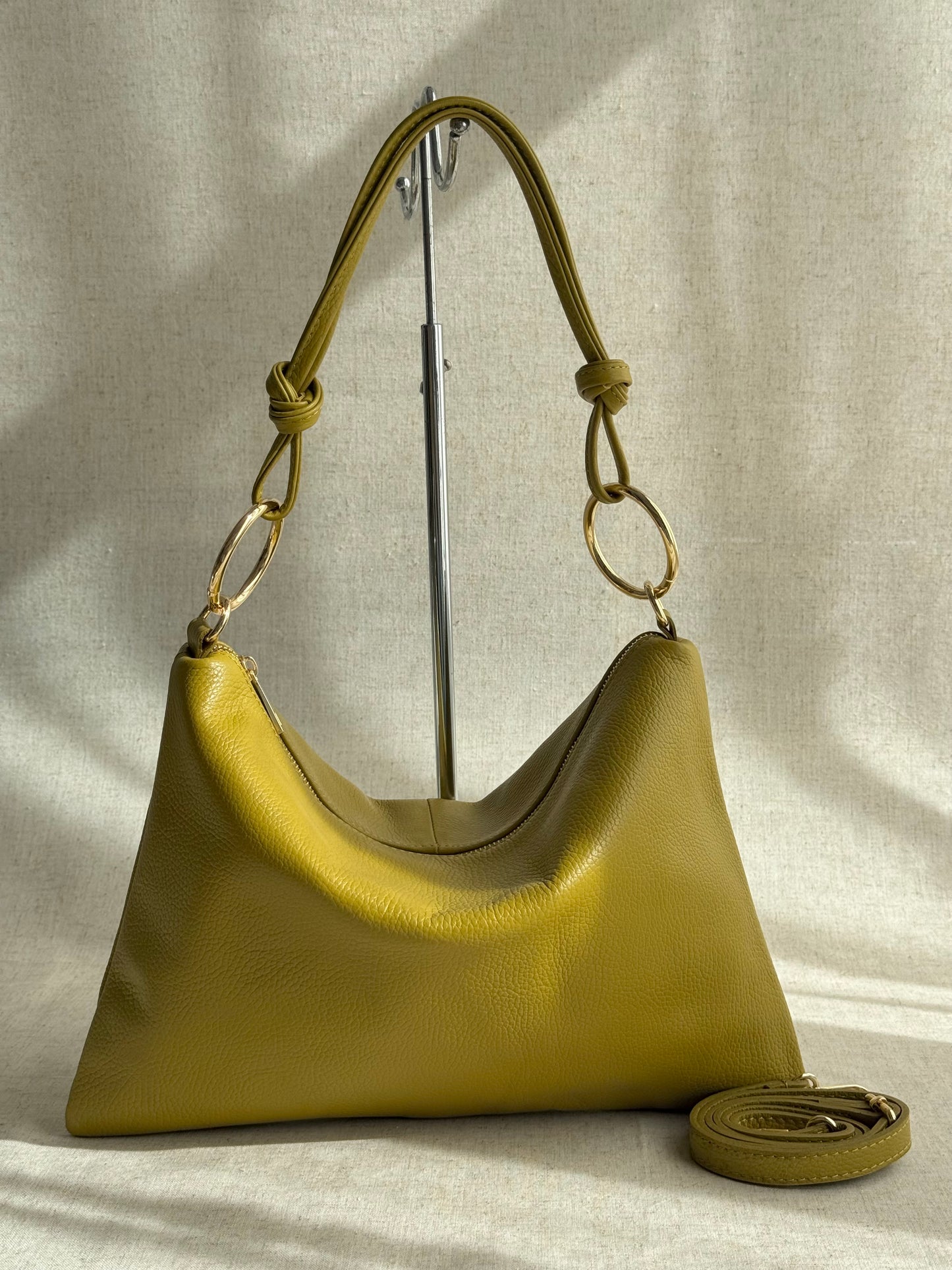 Borsa a spalla Agata - misura grande, con tracolla lunga