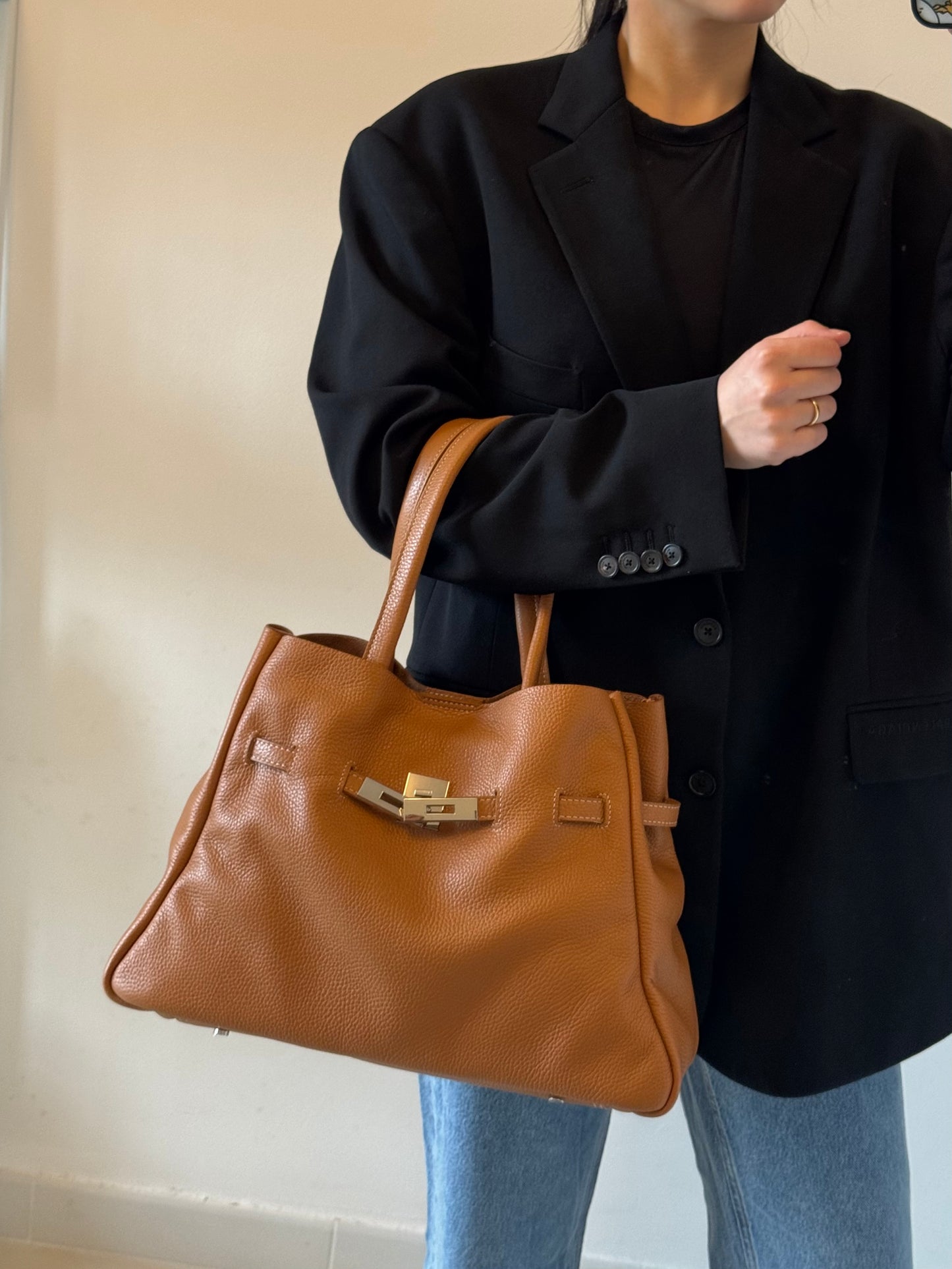 Borsa Soho - misura grande, con tracolla lunga
