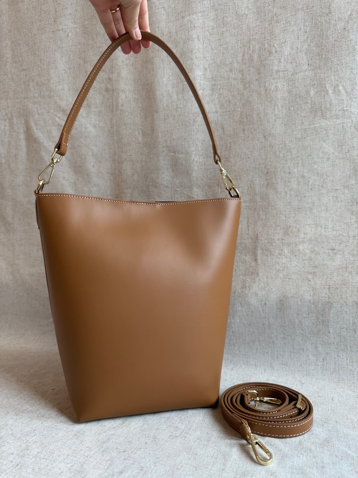 Borsa a spalla Vanessa - misura grande, con tracolla lunga