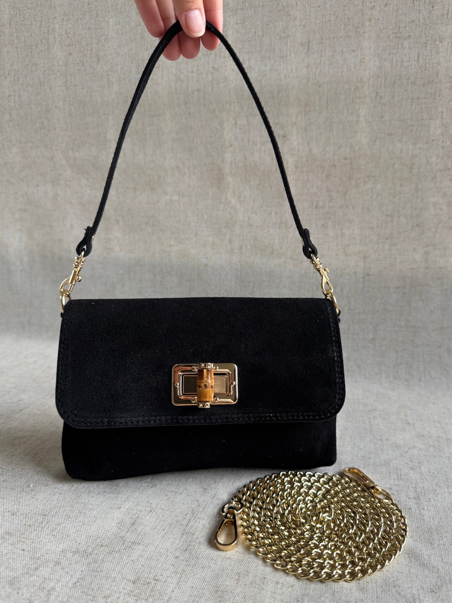 Borsa a spalla Eva - con tracolla lunga