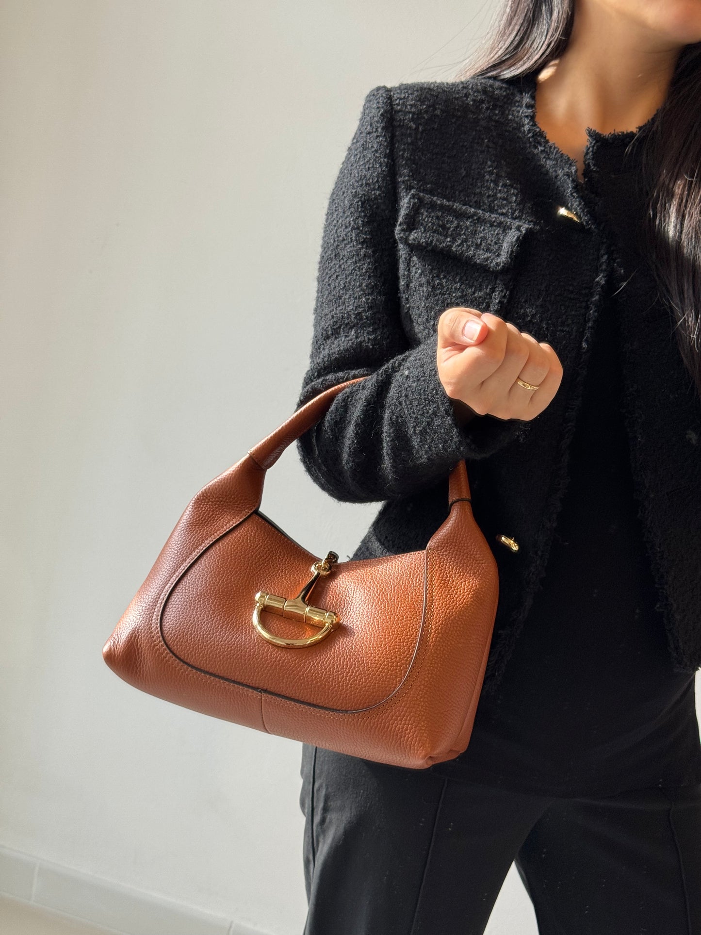 Borsa Gabriella - misura piccola, con tracolla lunga