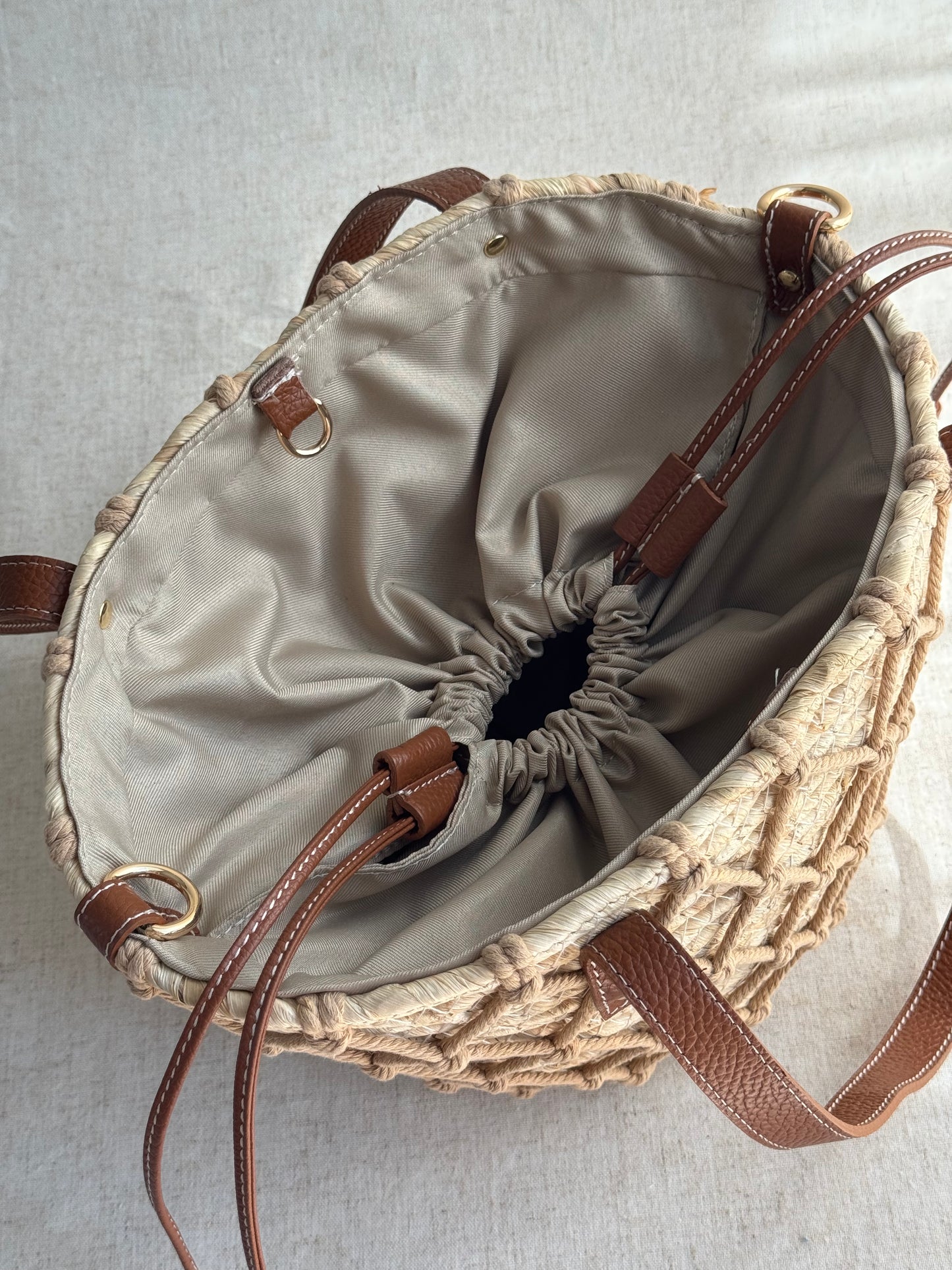 Borsa Basket - misura piccola, con tracolla lunga