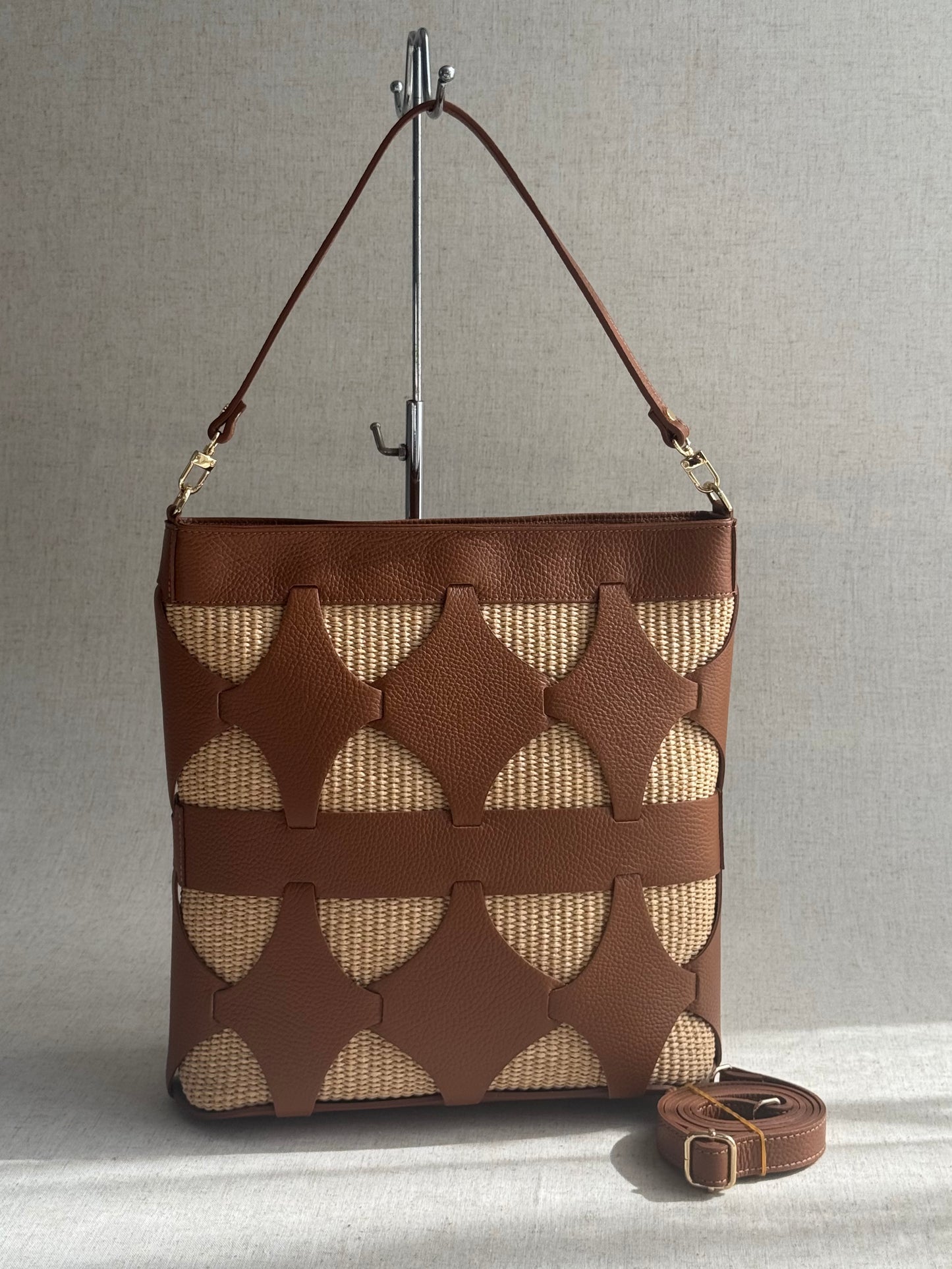 Maxi borsa a spalla Sunset - con tracolla lunga
