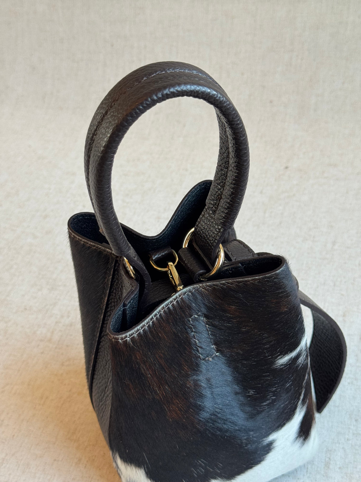 Borsa Vittoria - cavallino, con pochette e tracolla lunga
