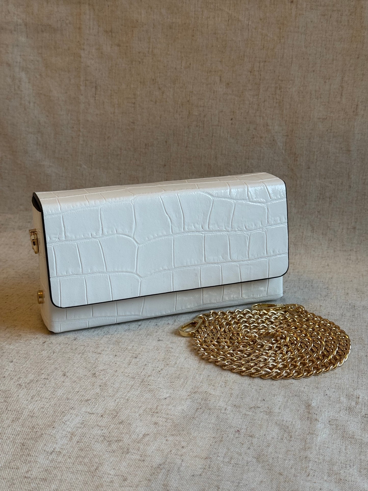Pochette Dubai - con tracolla in catena