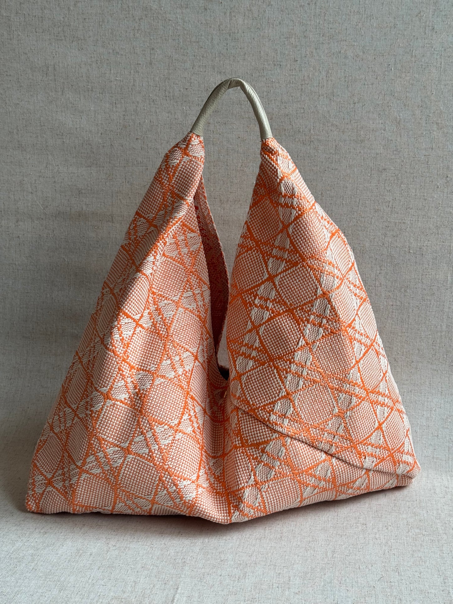 Maxi borsa a spalla Melissa - rafia
