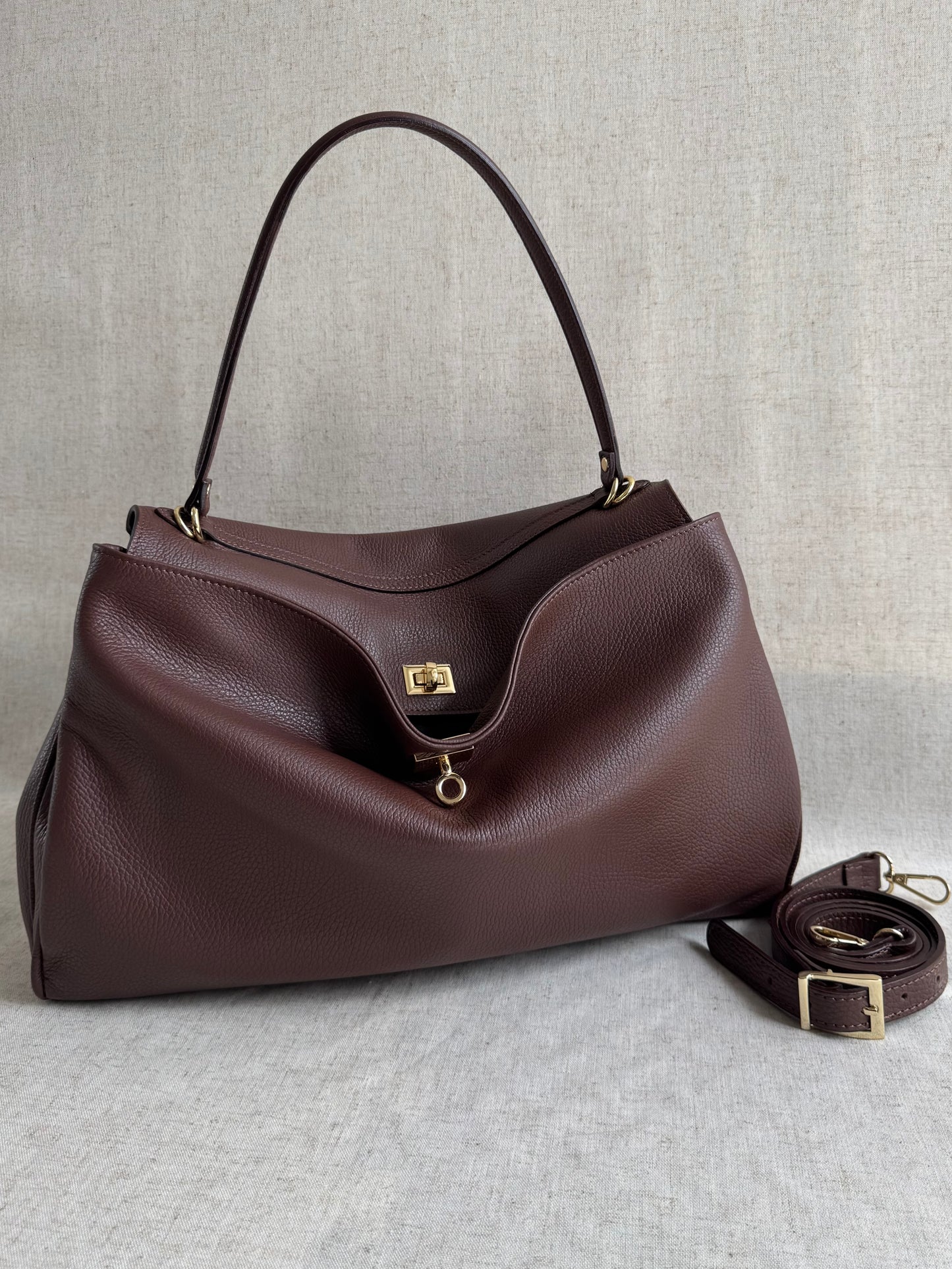Maxi borsa a spalla Ronnie - con tracolla lunga
