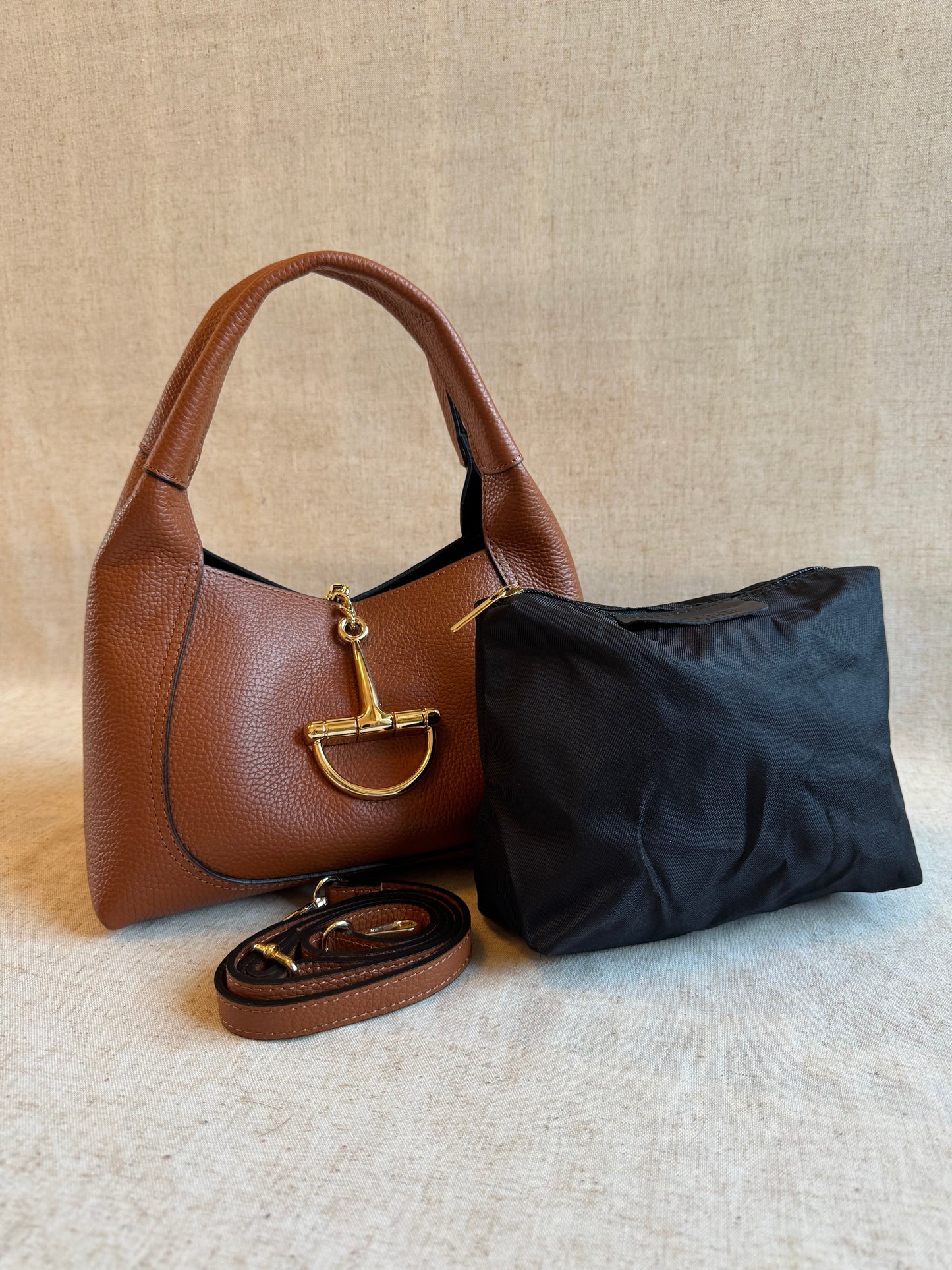Borsa Gabriella - misura piccola, con tracolla lunga