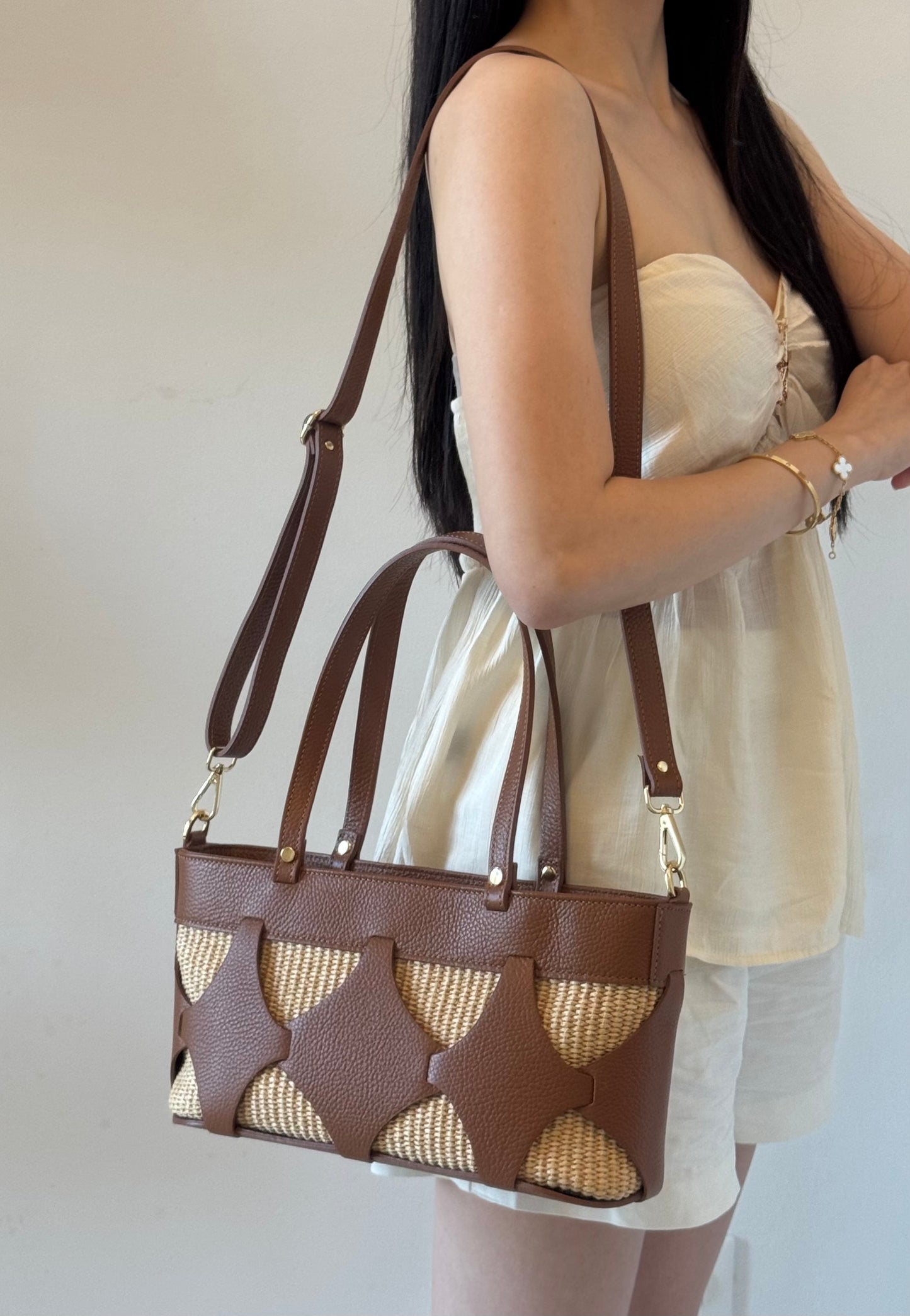 Borsa a spalla Sunset - con tracolla lunga