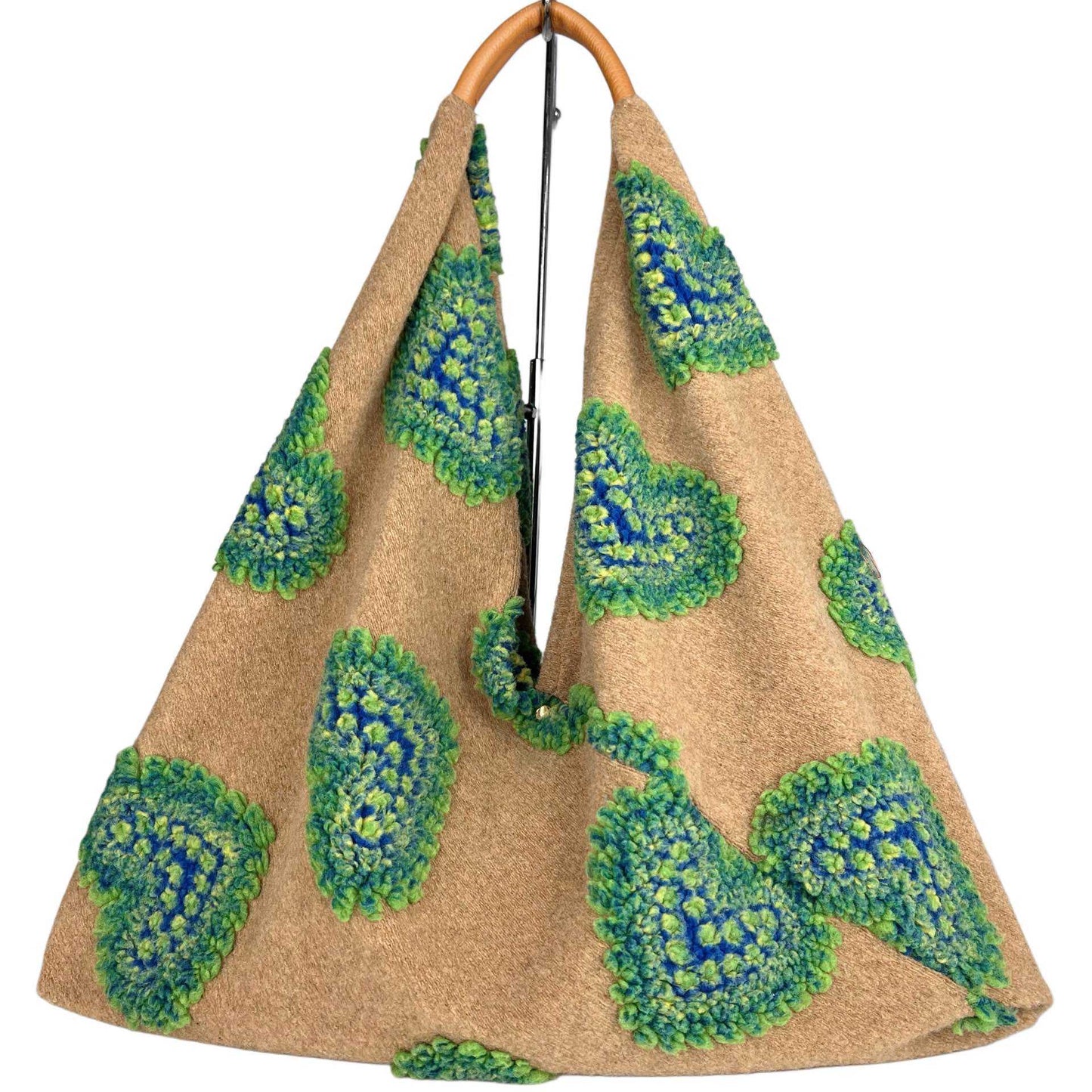 Maxi borsa a spalla Melissa - Lana