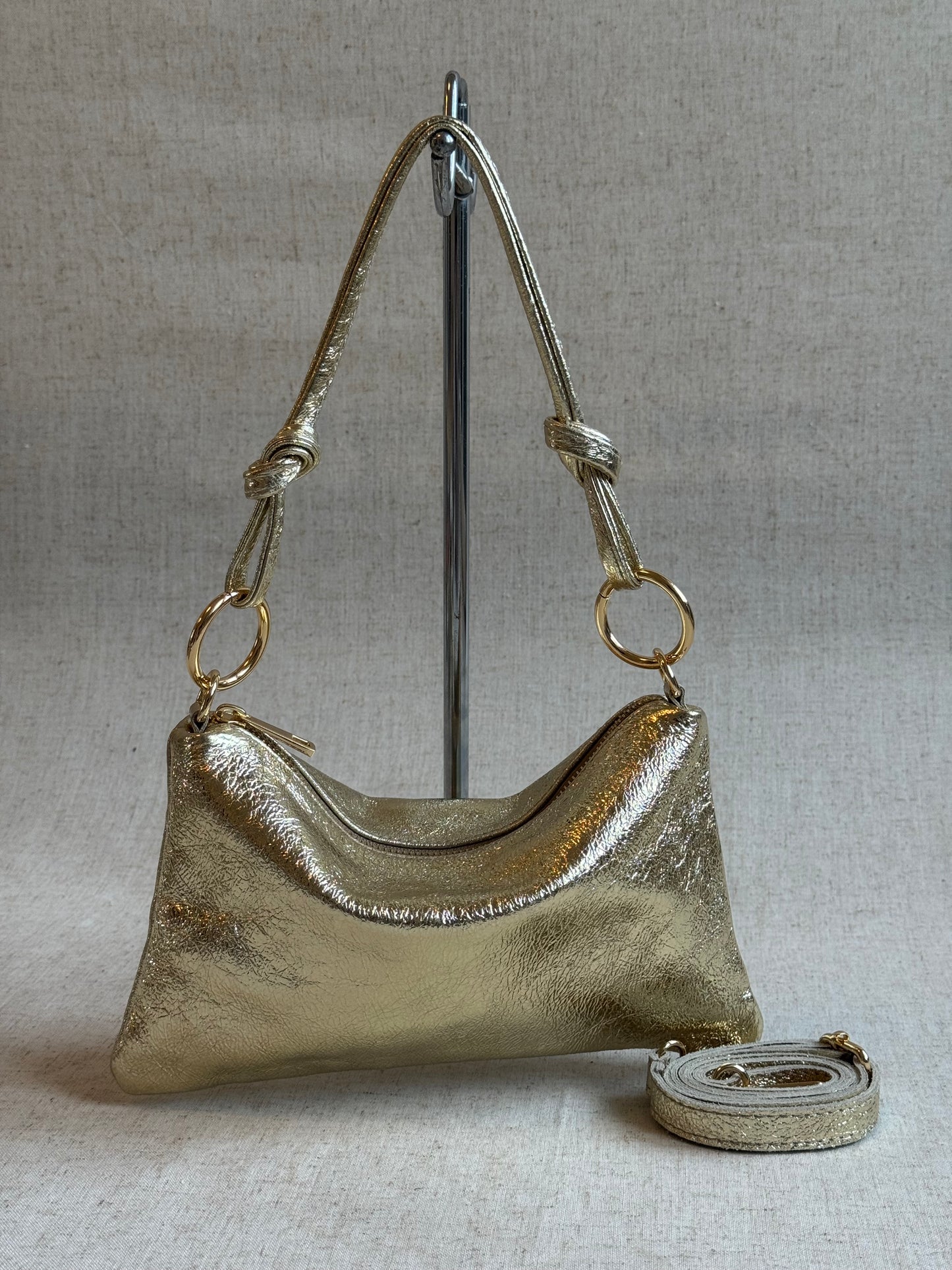 Borsa a spalla Agata - misura piccola, con tracolla lunga