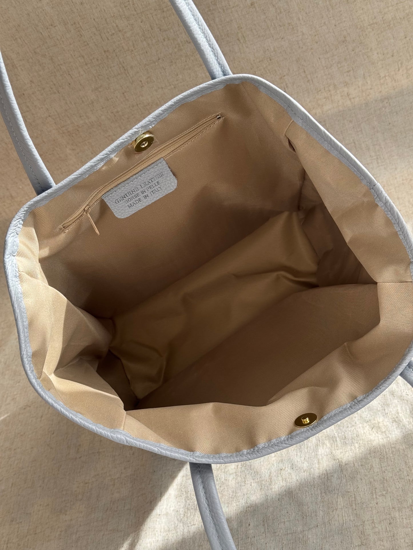 Maxi borsa a spalla in jeans Dina