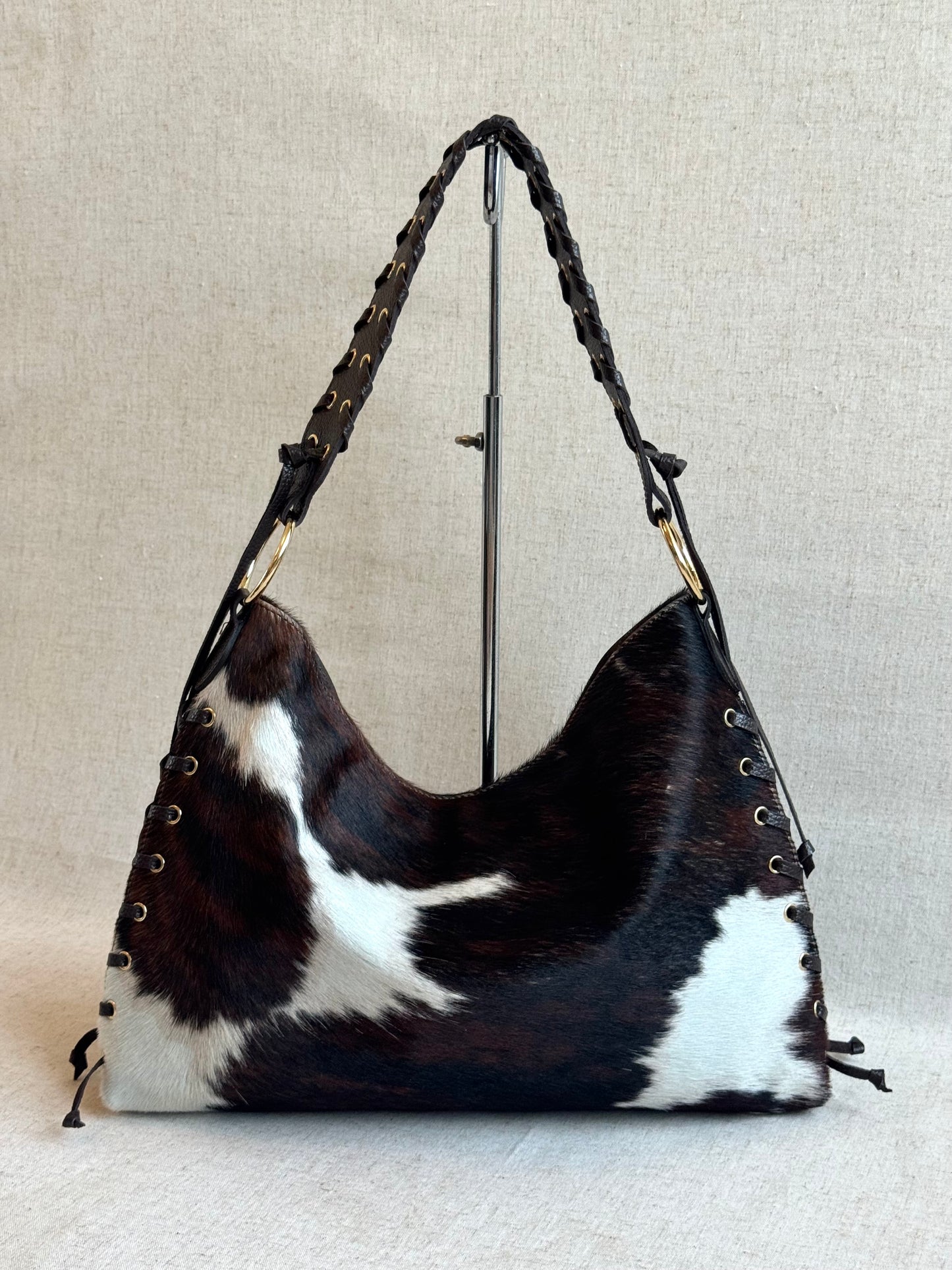 Borsa Dora - cavallino, con tracolla lunga