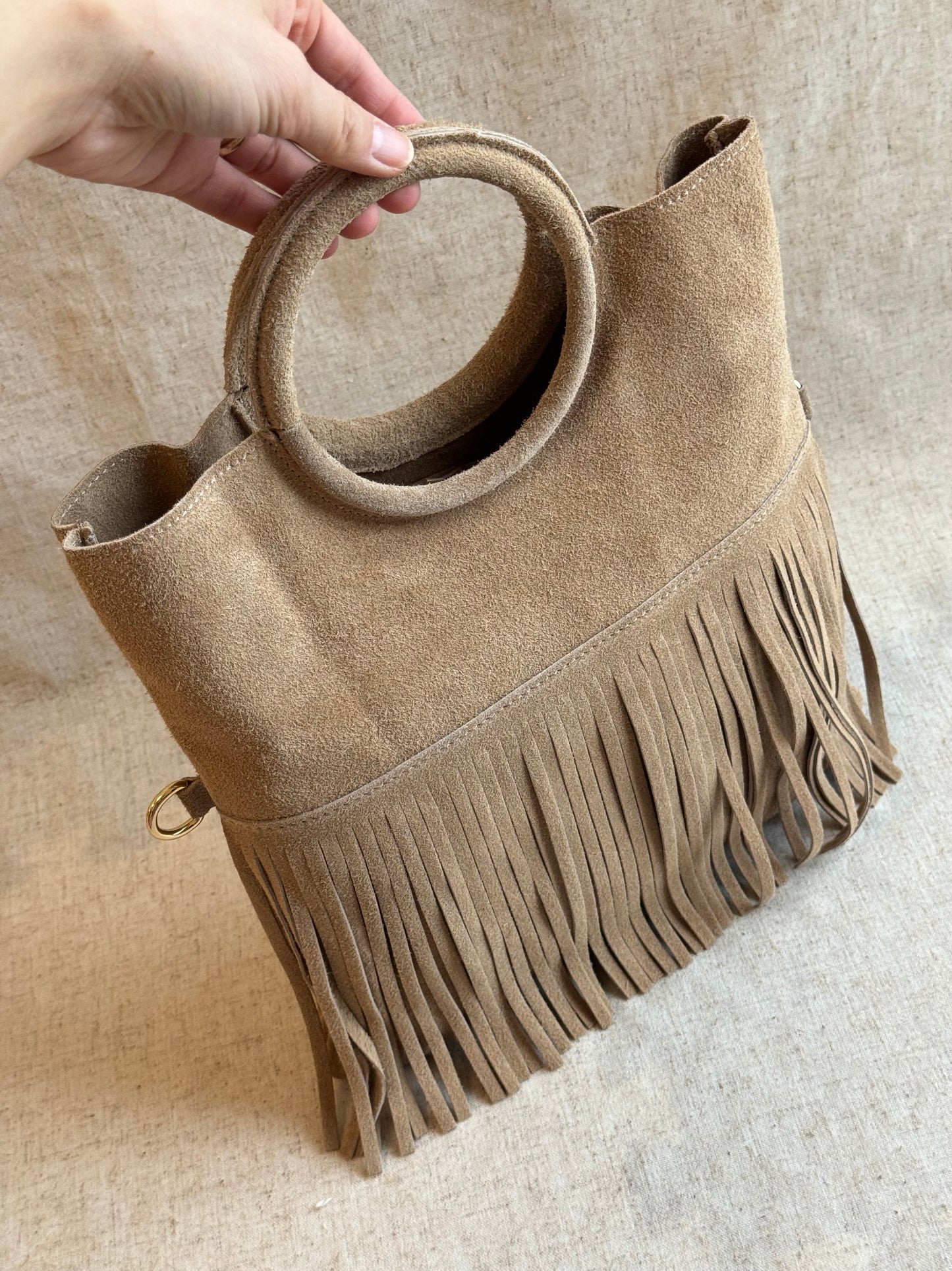 Borsa a mano Lea - con tracolla lunga