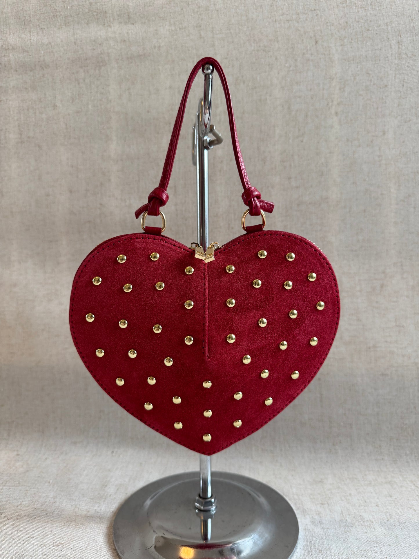 Love - borchie, con tracolla lunga