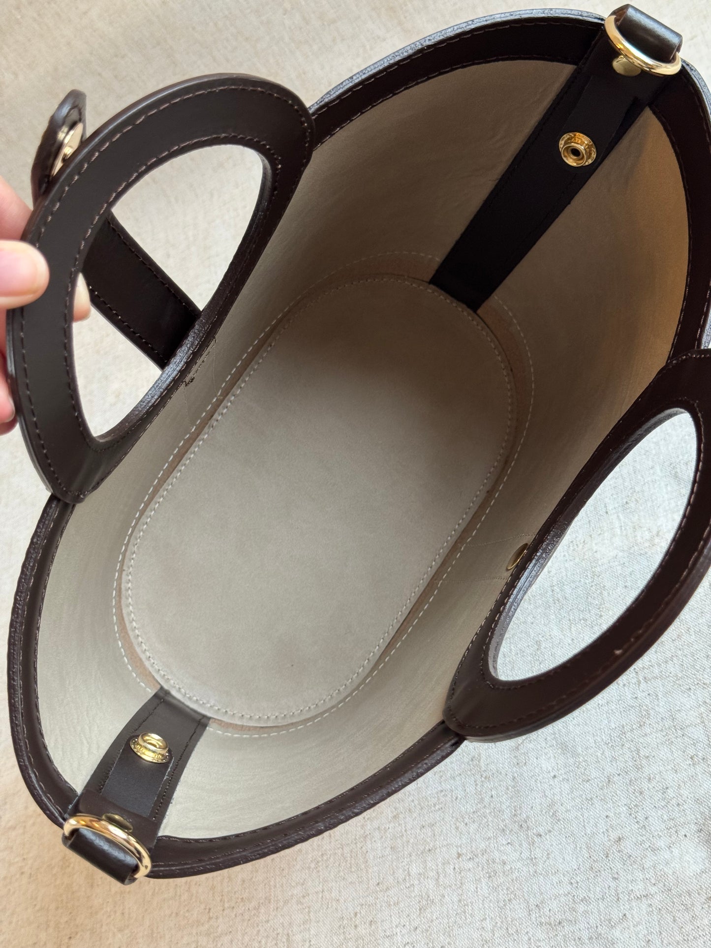Borsa Alice - cavallino, con tracolla lunga