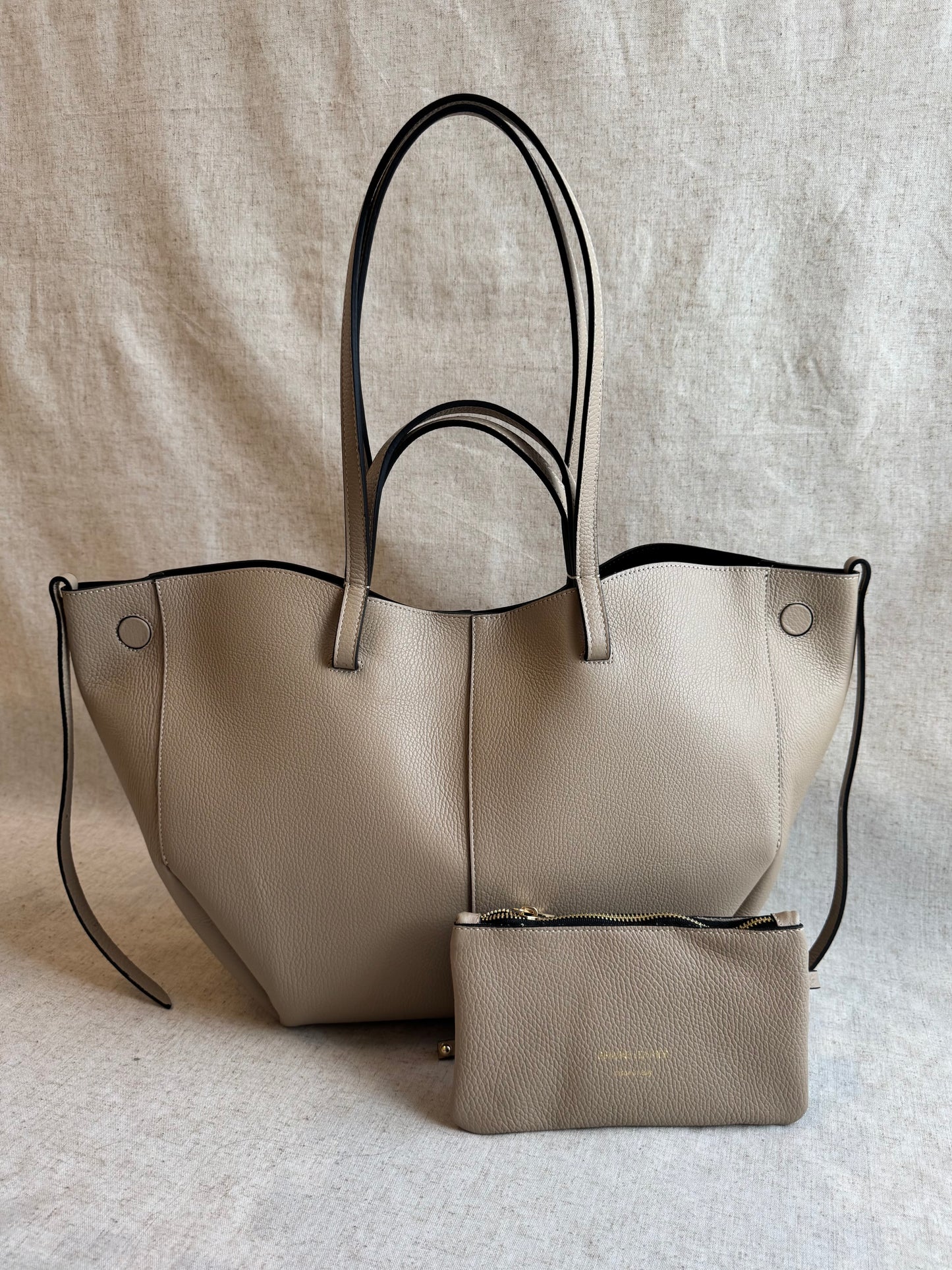 Borsa a spalla Sofia - misura grande, con pochette