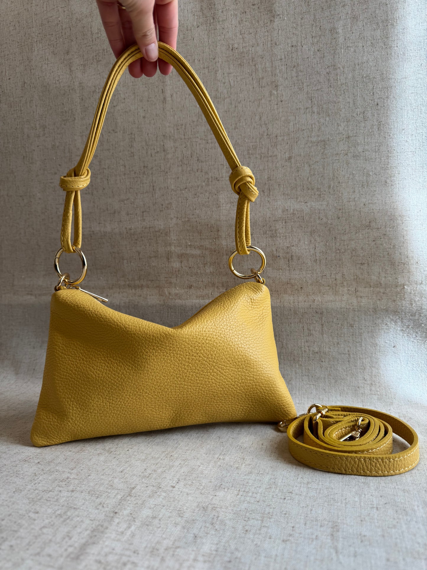 Borsa a spalla Agata - misura piccola, con tracolla lunga