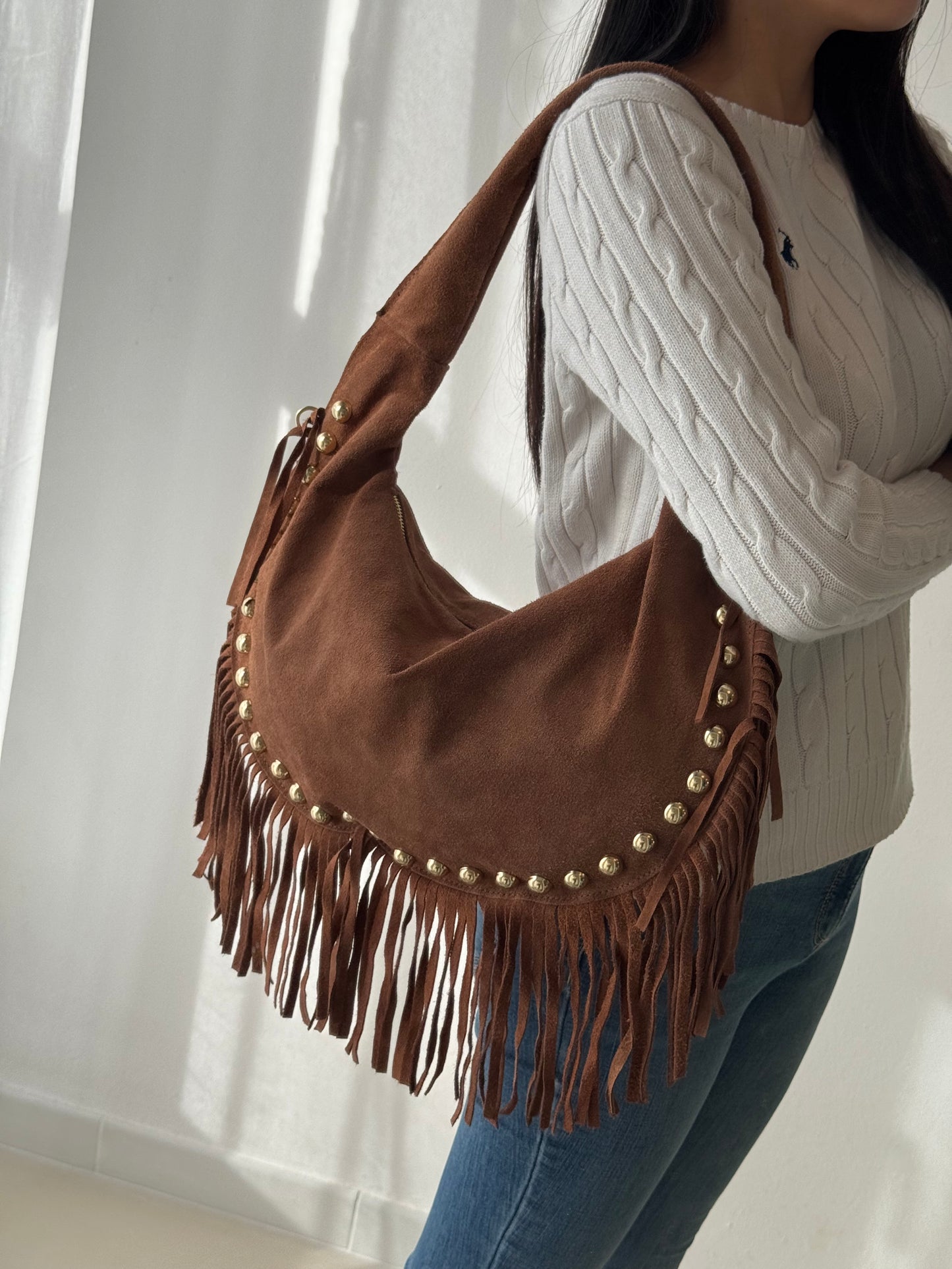 Borsa a spalla Maty - con tracolla lunga