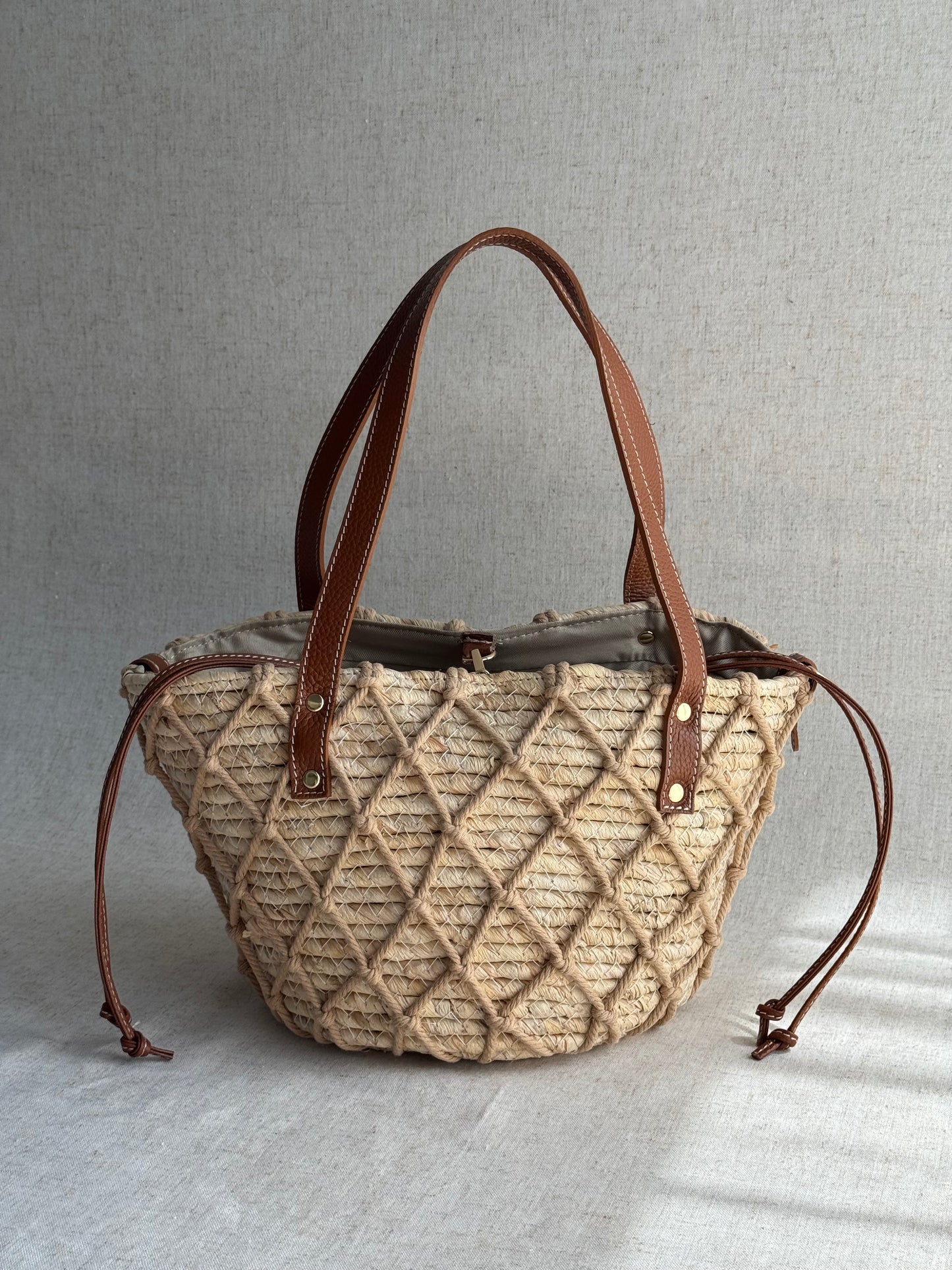 Borsa Basket - misura piccola, con tracolla lunga