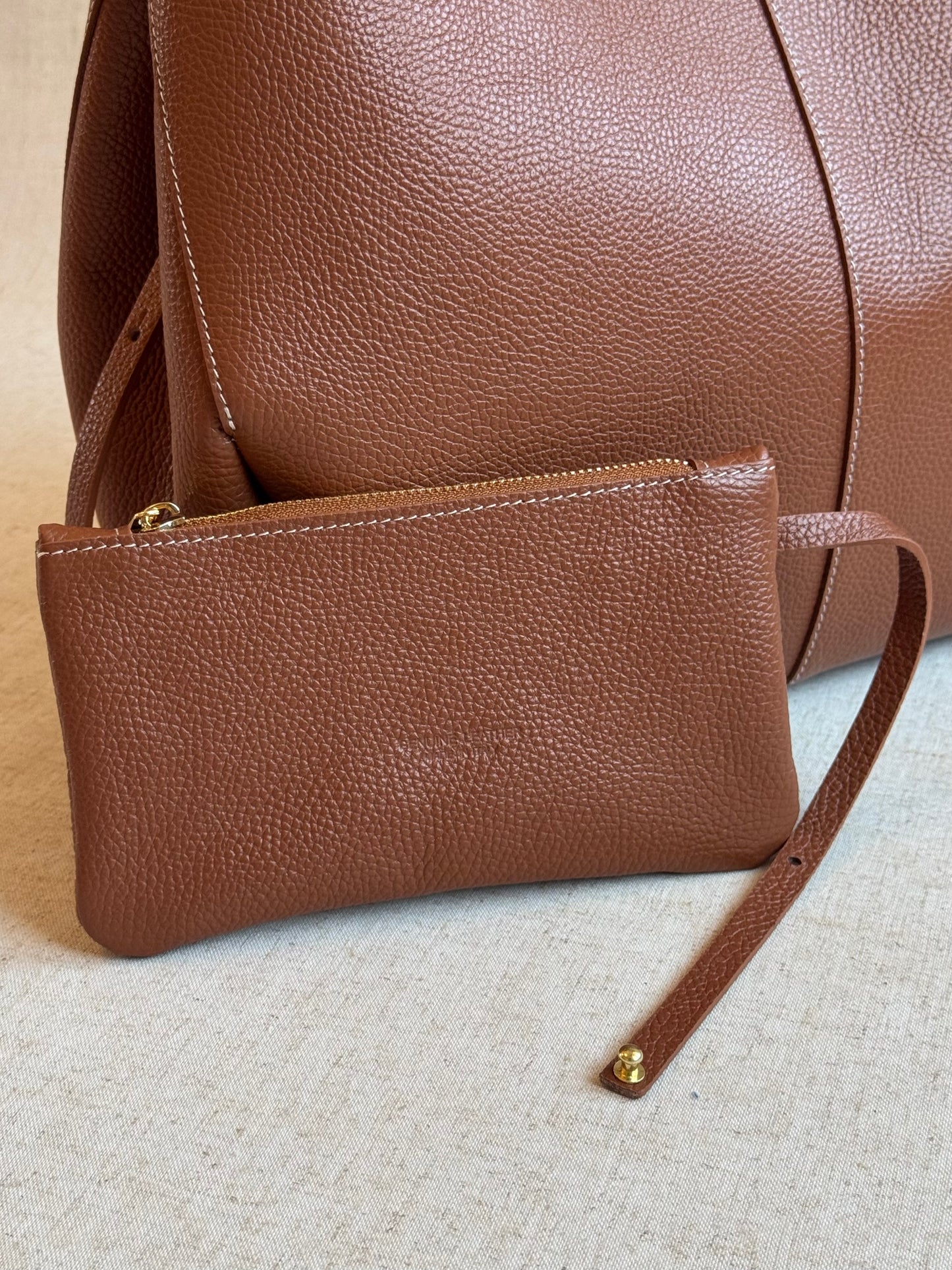Borsa a spalla Sofia - misura grande, con pochette