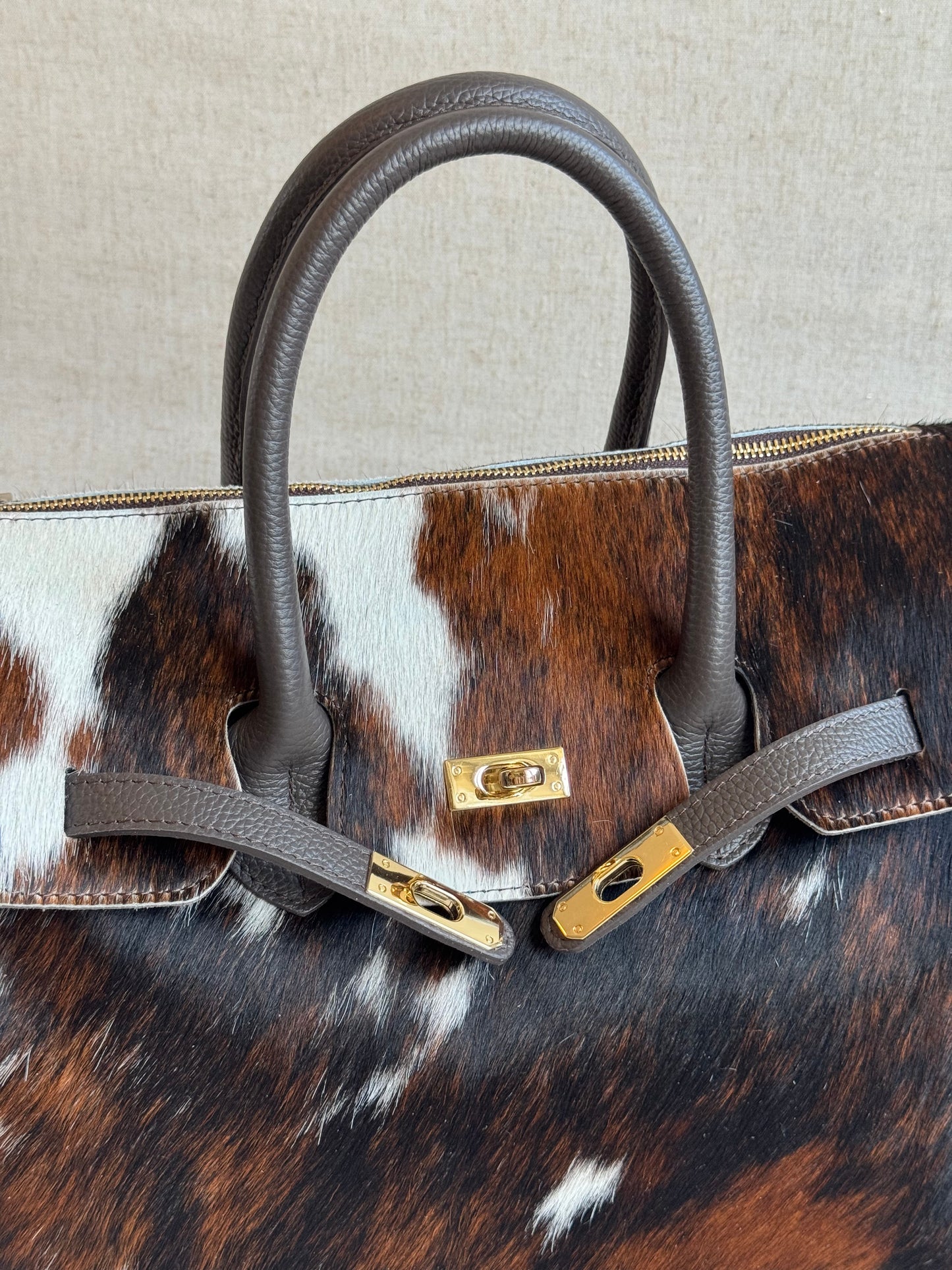 Borsa Jane - cavallino, misura grande, con tracolla lunga
