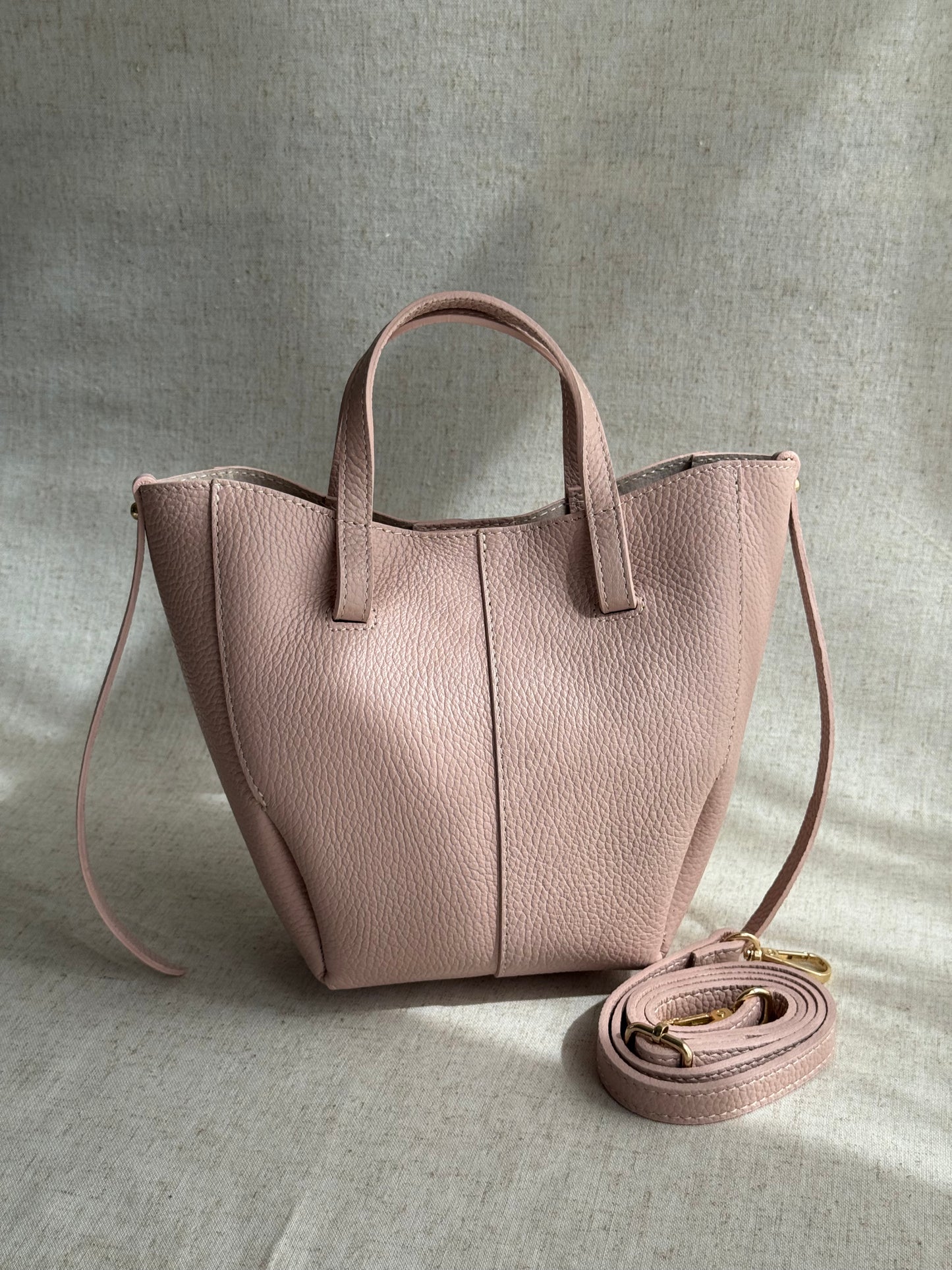 Borsa Sofia - misura nano, con tracolla lunga e pochette