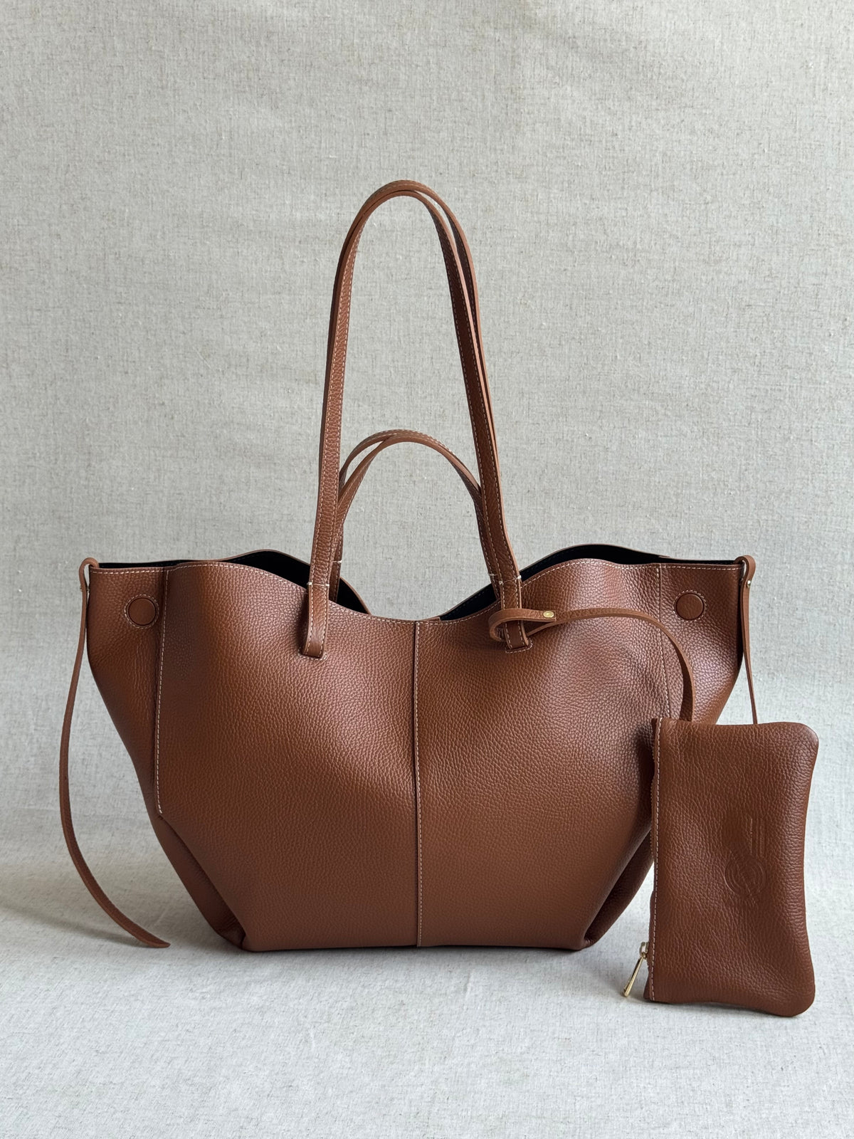 Borsa a spalla Sofia - misura grande, con pochette