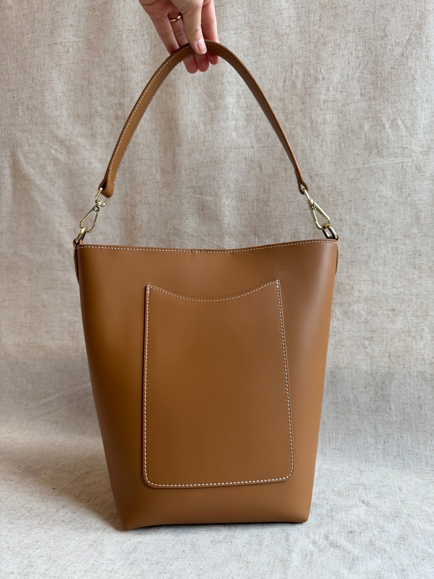 Borsa a spalla Vanessa - misura grande, con tracolla lunga