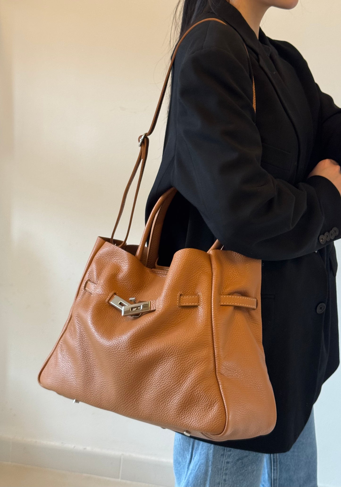 Borsa Soho - misura grande, con tracolla lunga