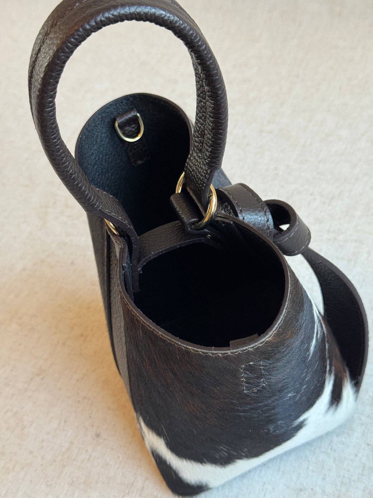 Borsa Vittoria - cavallino, con pochette e tracolla lunga
