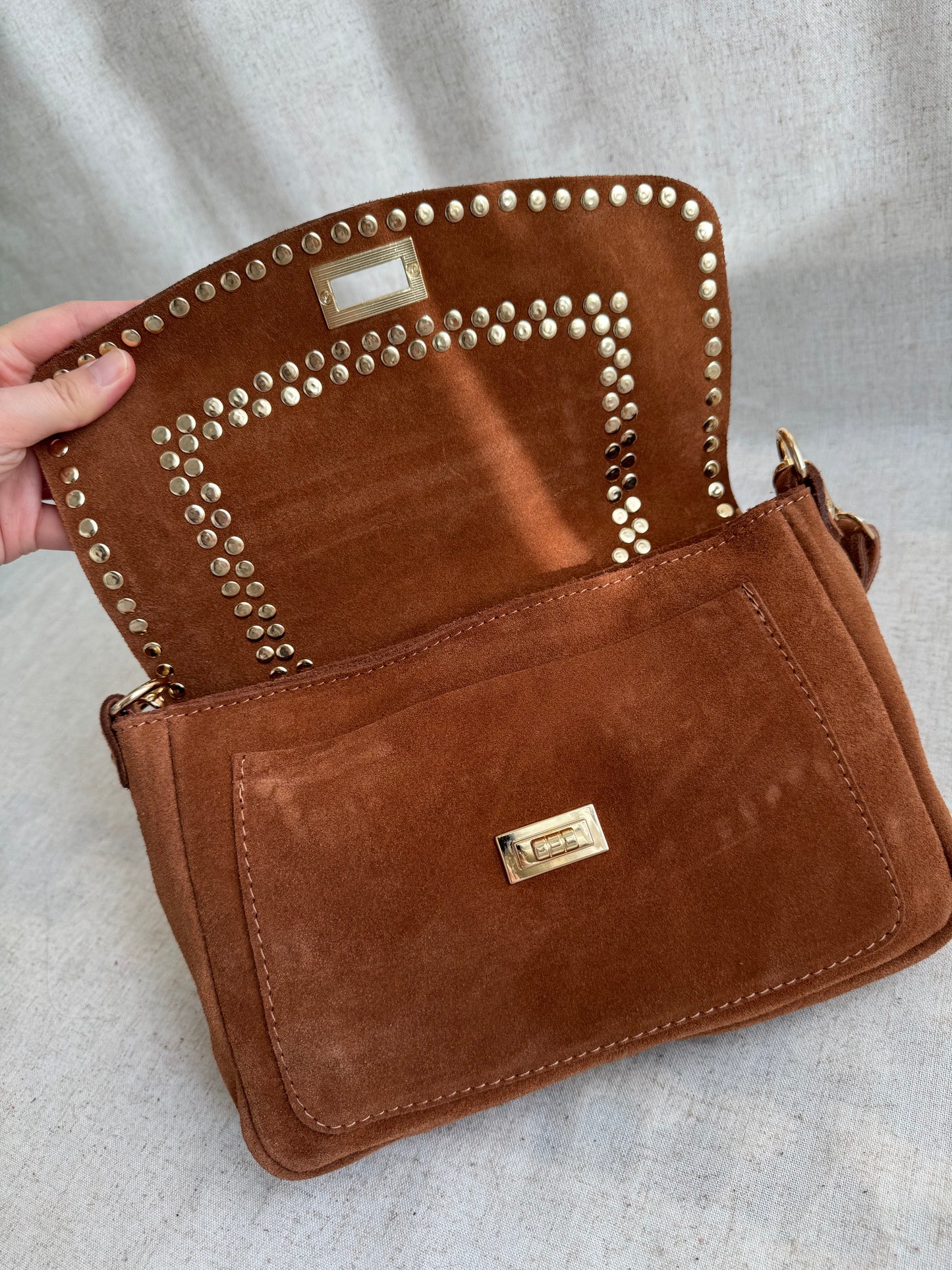 Borsa a spalla Nina - con tracolla regolabile